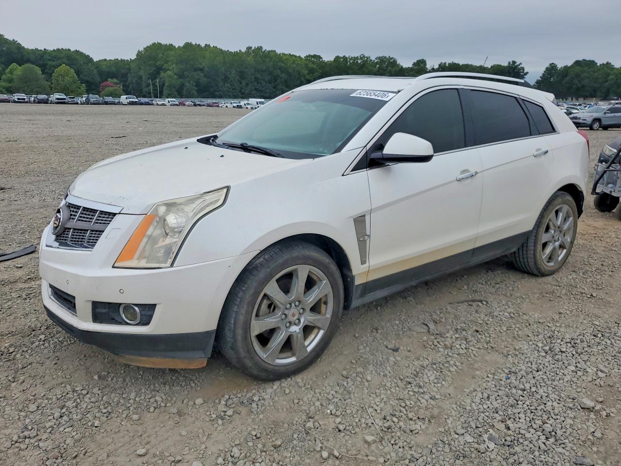 2011 Cadillac Srx Performance Collection White vin: 3GYFNBEY9BS598794