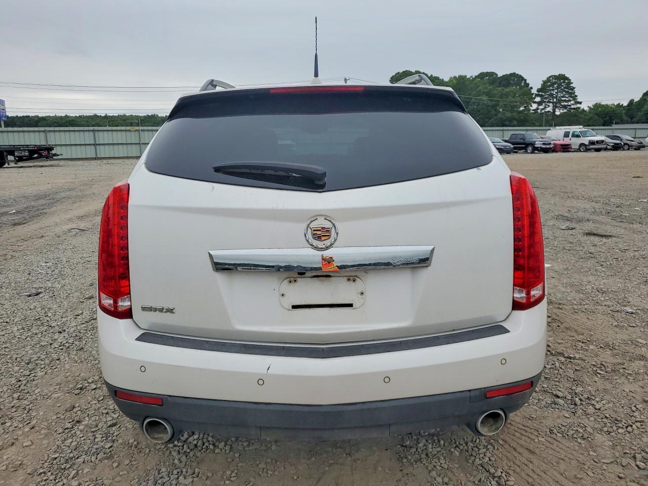 2011 Cadillac Srx Performance Collection White vin: 3GYFNBEY9BS598794
