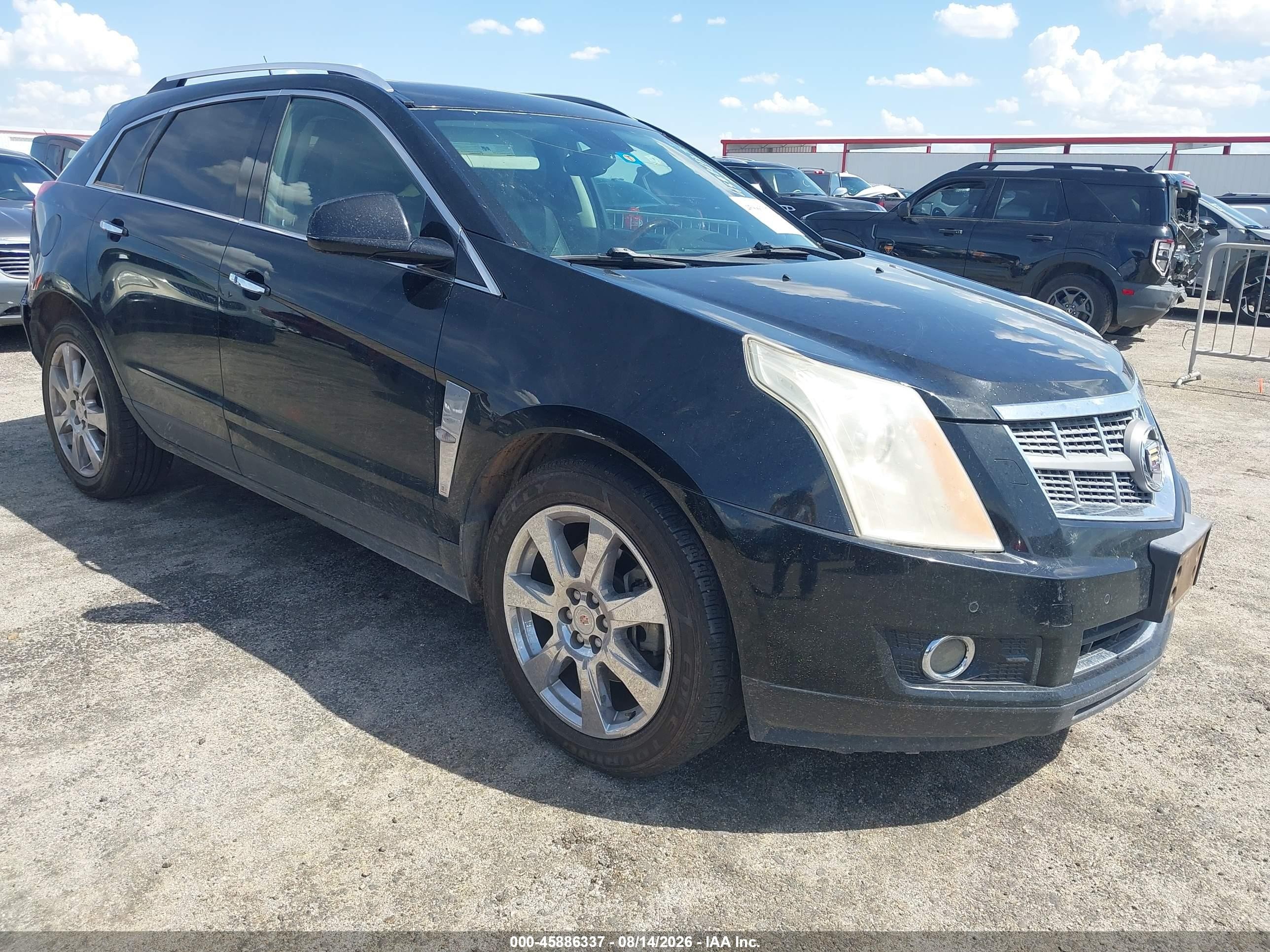 2012 Cadillac Srx Premium Collection Черный vin: 3GYFNCE30CS522960