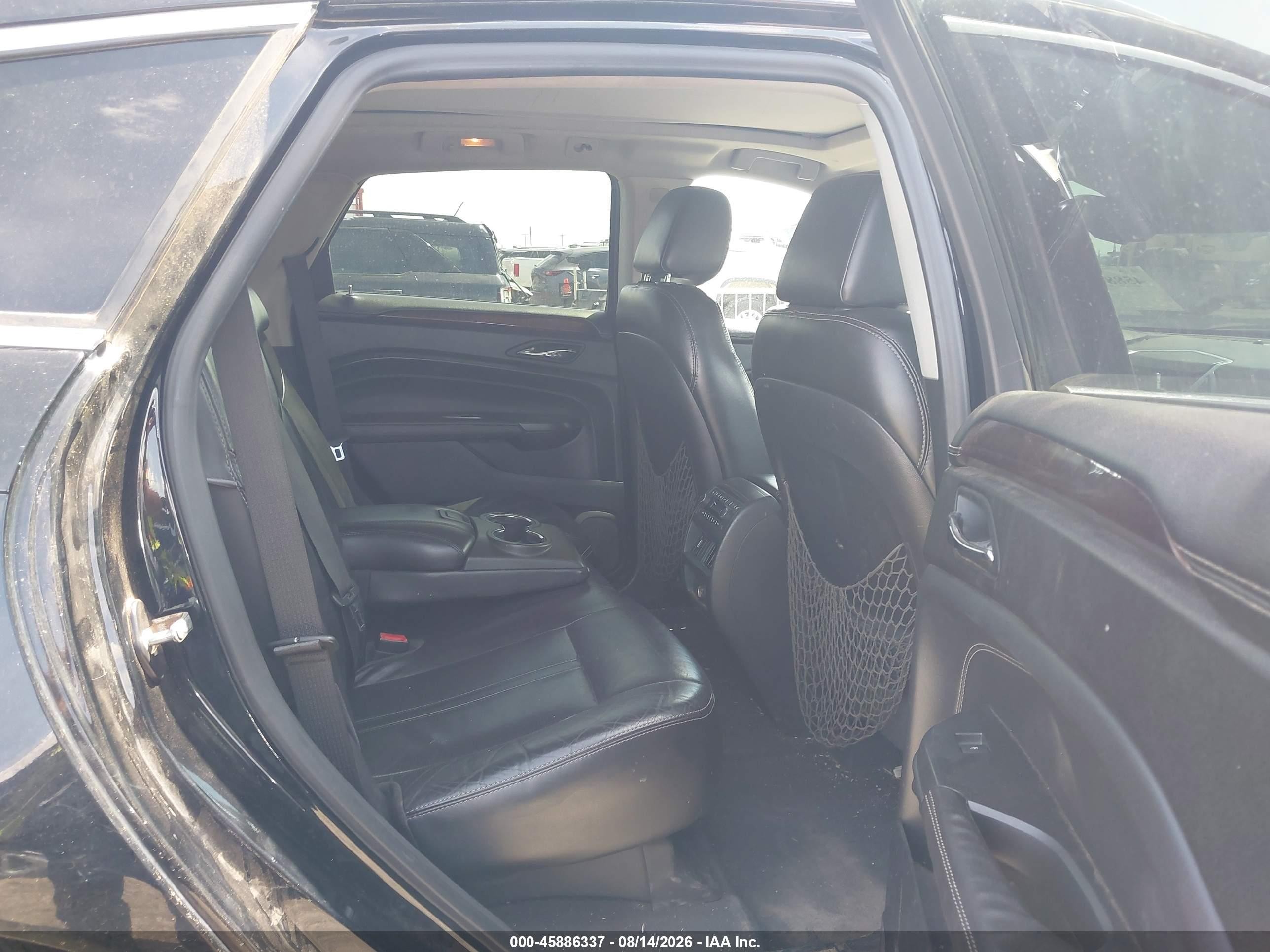 2012 Cadillac Srx Premium Collection Черный vin: 3GYFNCE30CS522960