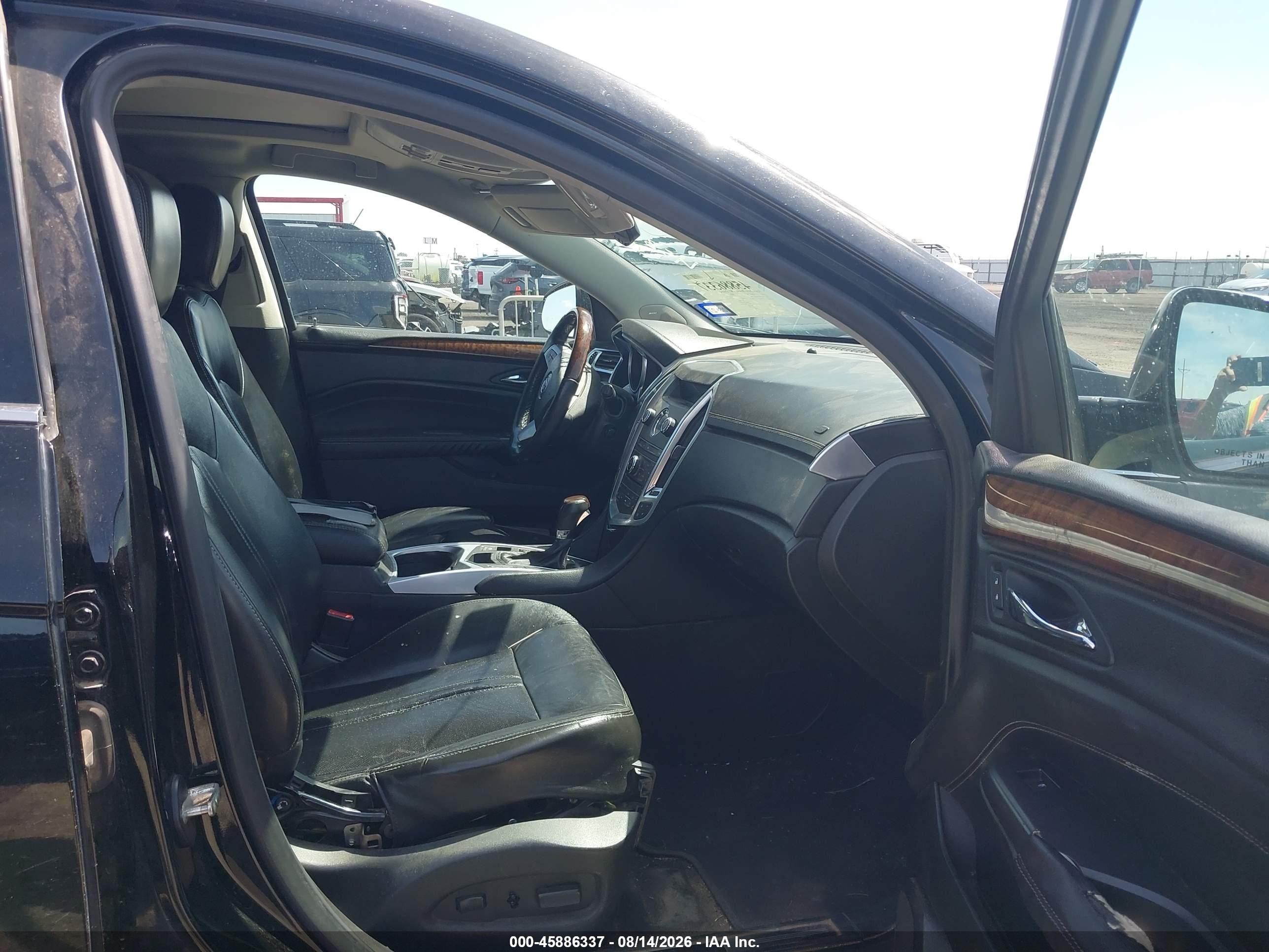2012 Cadillac Srx Premium Collection Черный vin: 3GYFNCE30CS522960