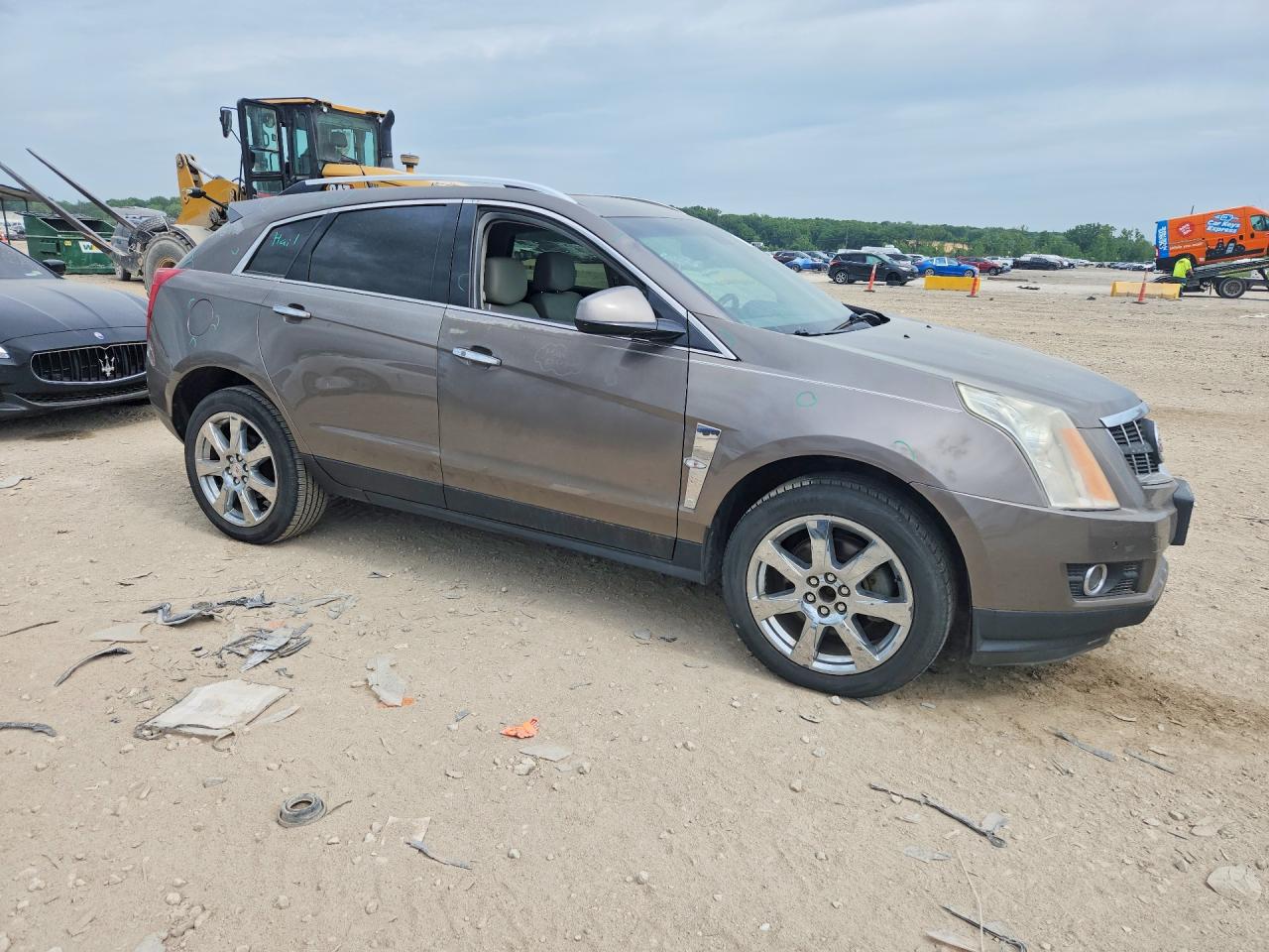 2012 Cadillac Srx Premium Collection Tan vin: 3GYFNCE30CS614506