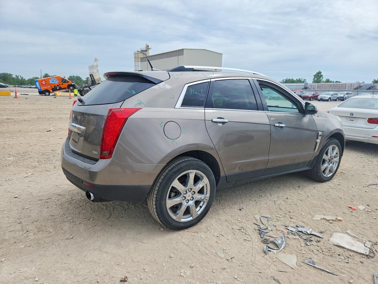 2012 Cadillac Srx Premium Collection Tan vin: 3GYFNCE30CS614506