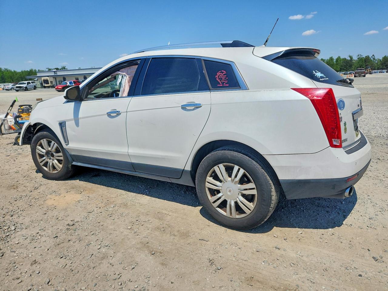 2013 Cadillac Srx Luxury Collection White vin: 3GYFNCE30DS530476