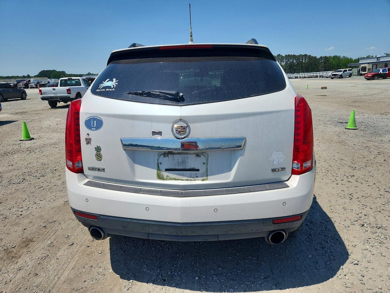 2013 Cadillac Srx Luxury Collection White vin: 3GYFNCE30DS530476
