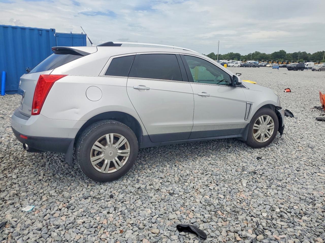 2013 Cadillac Srx Luxury Collection Silver vin: 3GYFNCE30DS591150