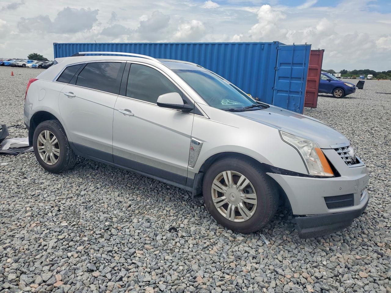 2013 Cadillac Srx Luxury Collection Silver vin: 3GYFNCE30DS591150