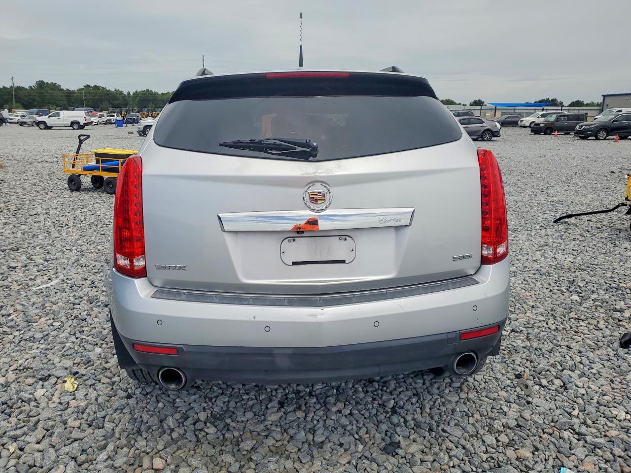 2013 Cadillac Srx Luxury Collection Silver vin: 3GYFNCE30DS591150