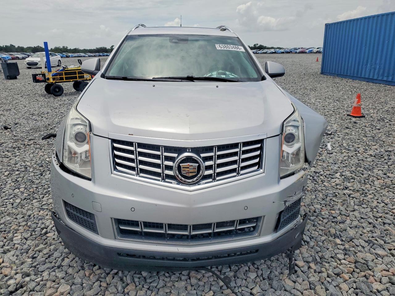 2013 Cadillac Srx Luxury Collection Silver vin: 3GYFNCE30DS591150