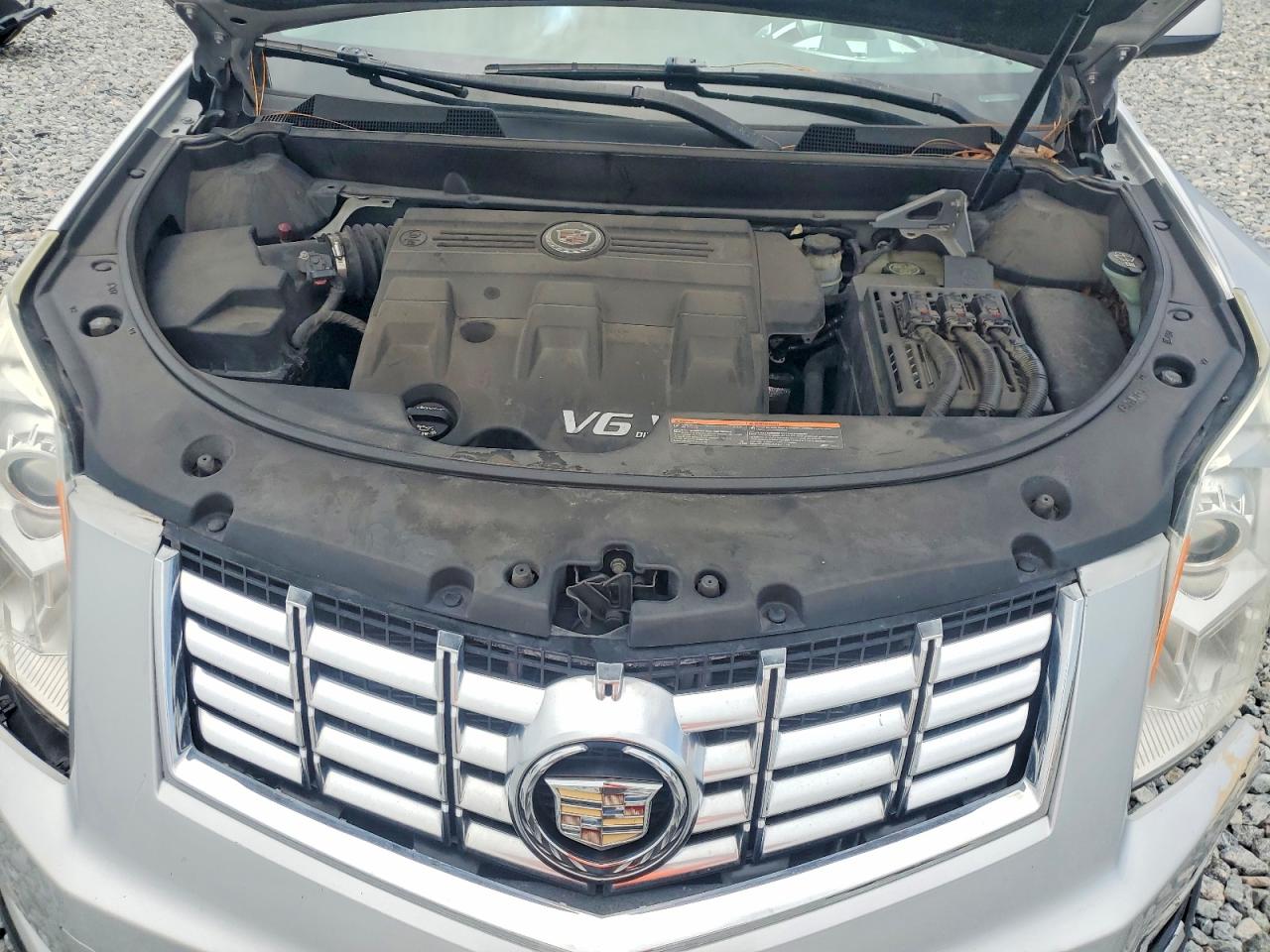 2013 Cadillac Srx Luxury Collection Silver vin: 3GYFNCE30DS591150