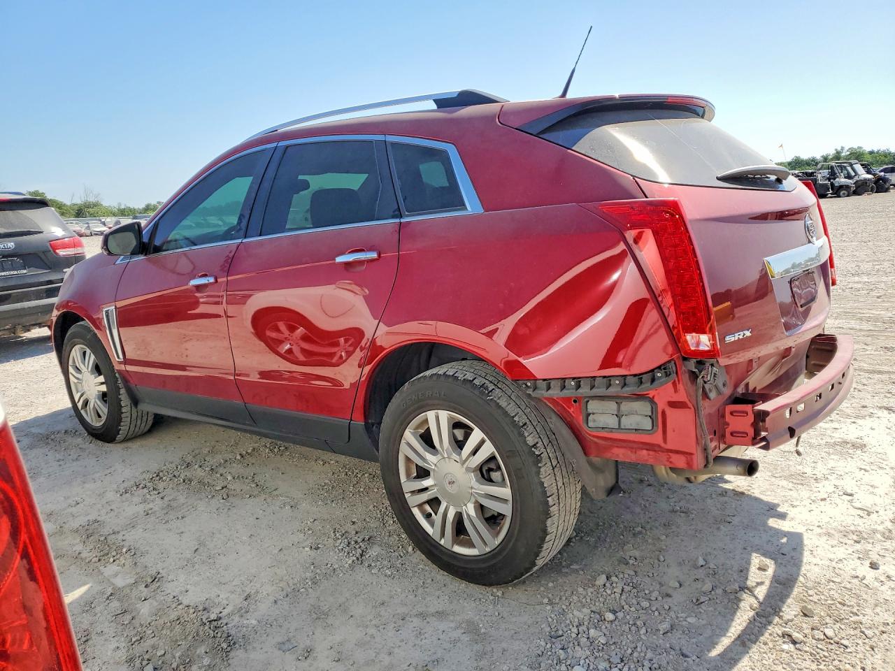 2013 Cadillac Srx Luxury Collection Maroon vin: 3GYFNCE30DS608626