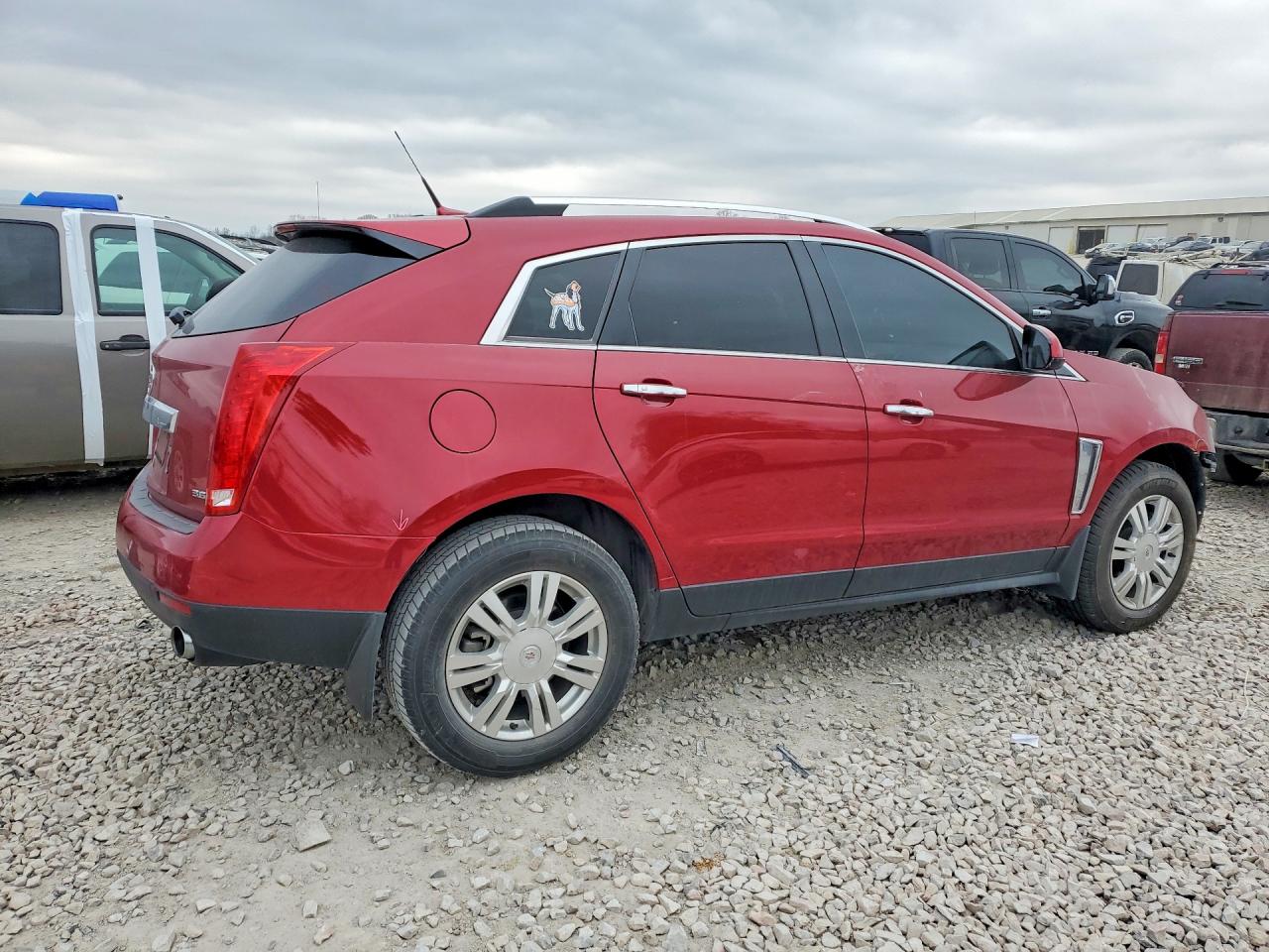 2013 Cadillac Srx Luxury Collection Red vin: 3GYFNCE30DS622087