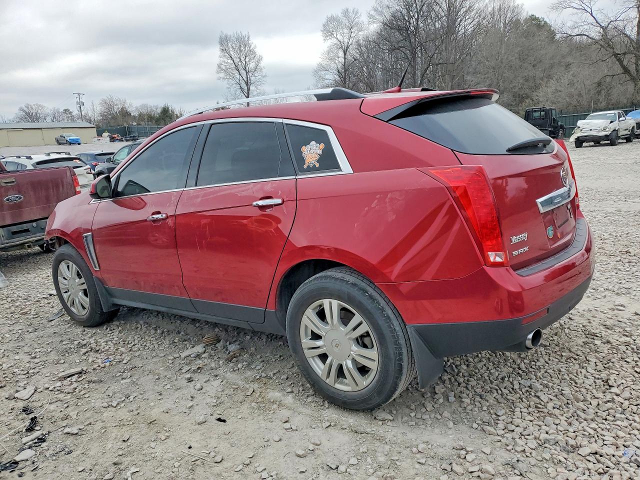 2013 Cadillac Srx Luxury Collection Red vin: 3GYFNCE30DS622087