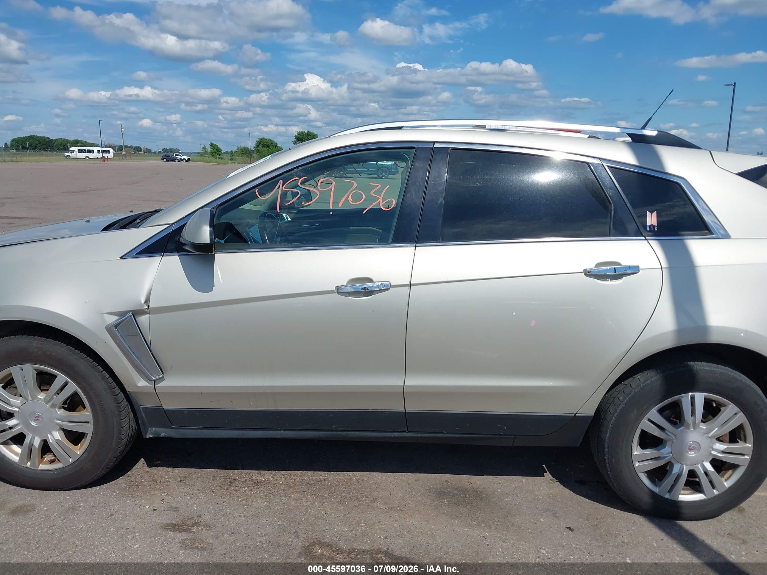 2013 Cadillac Srx Luxury Collection Gold vin: 3GYFNCE30DS626284