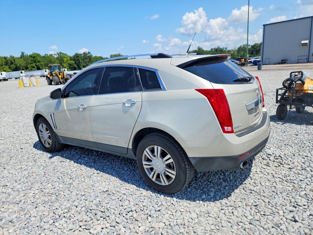 2013 Cadillac Srx Luxury Collection Желто-коричневый vin: 3GYFNCE30DS633431