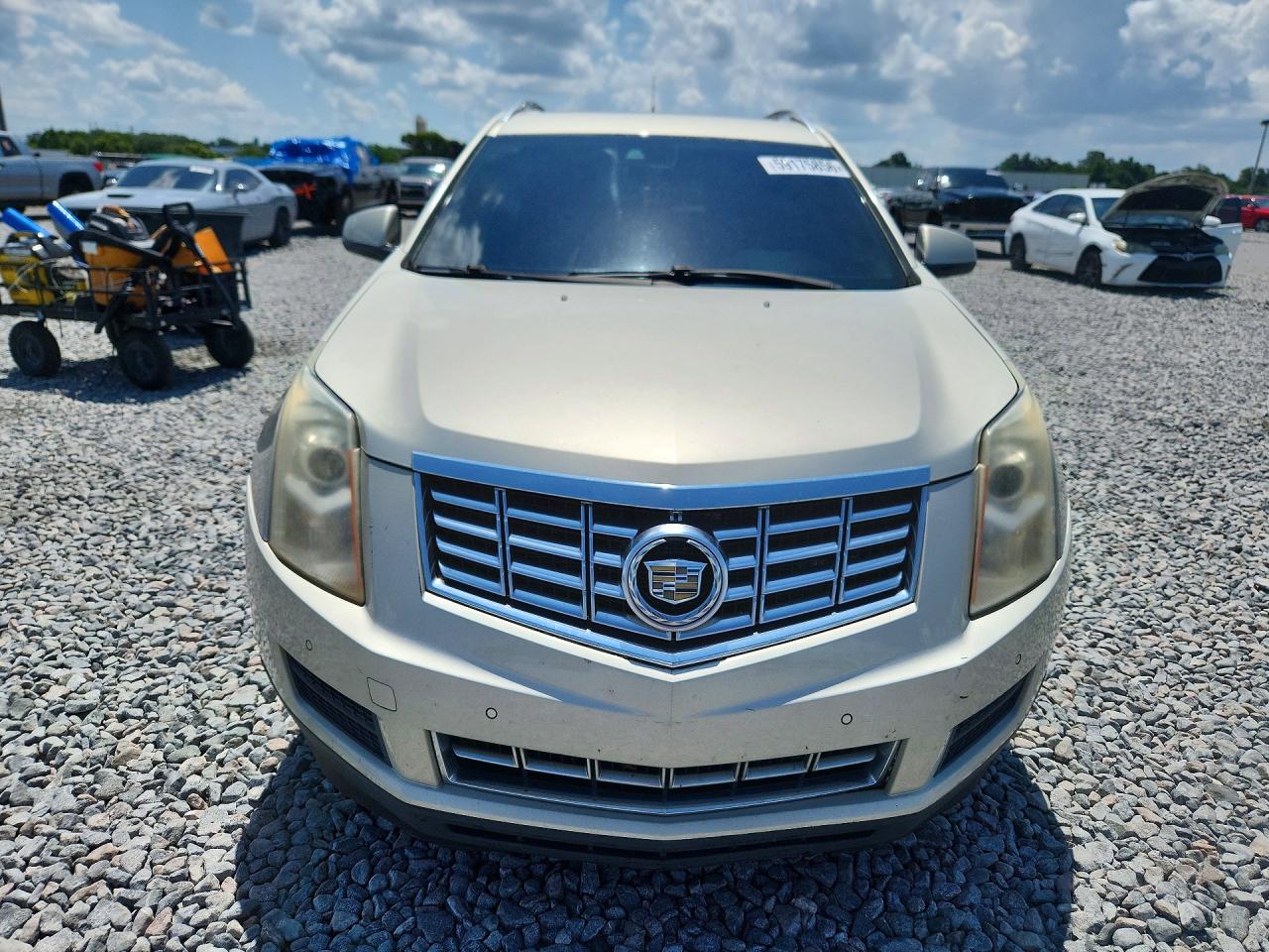 2013 Cadillac Srx Luxury Collection Желто-коричневый vin: 3GYFNCE30DS633431