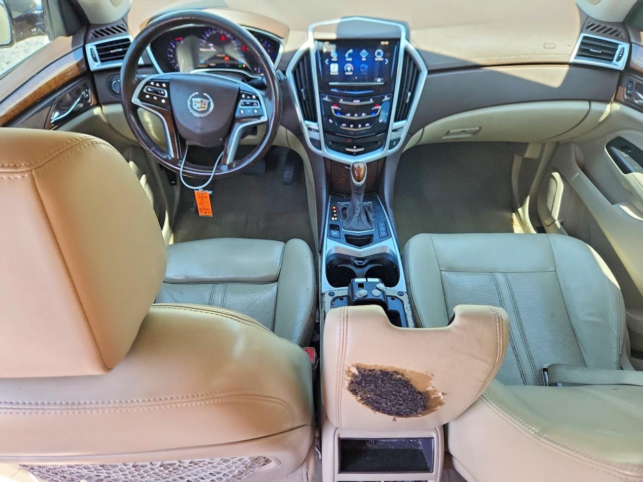 2013 Cadillac Srx Luxury Collection Желто-коричневый vin: 3GYFNCE30DS633431