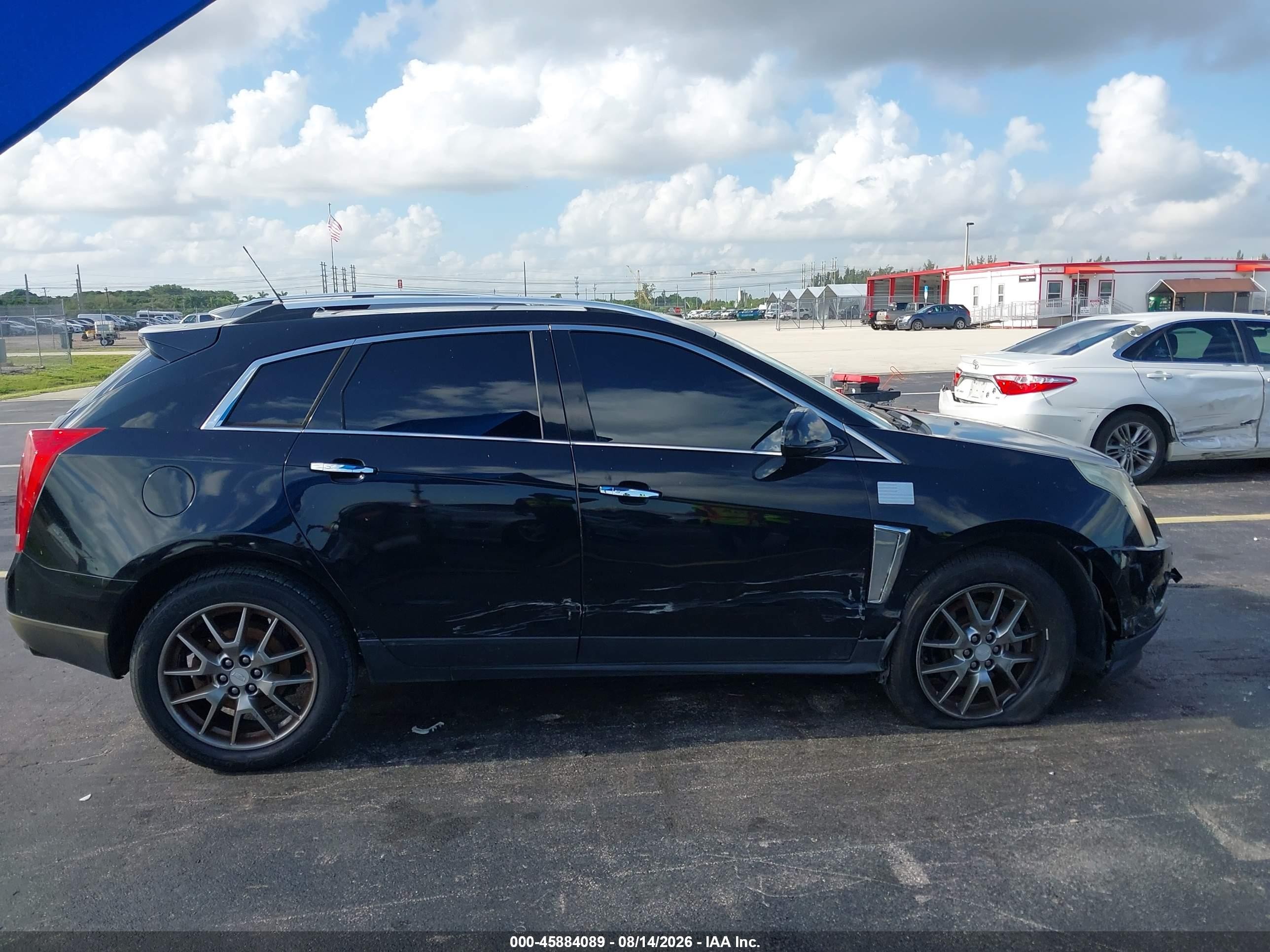 2015 Cadillac Srx Performance Collection Black vin: 3GYFNCE30FS574349