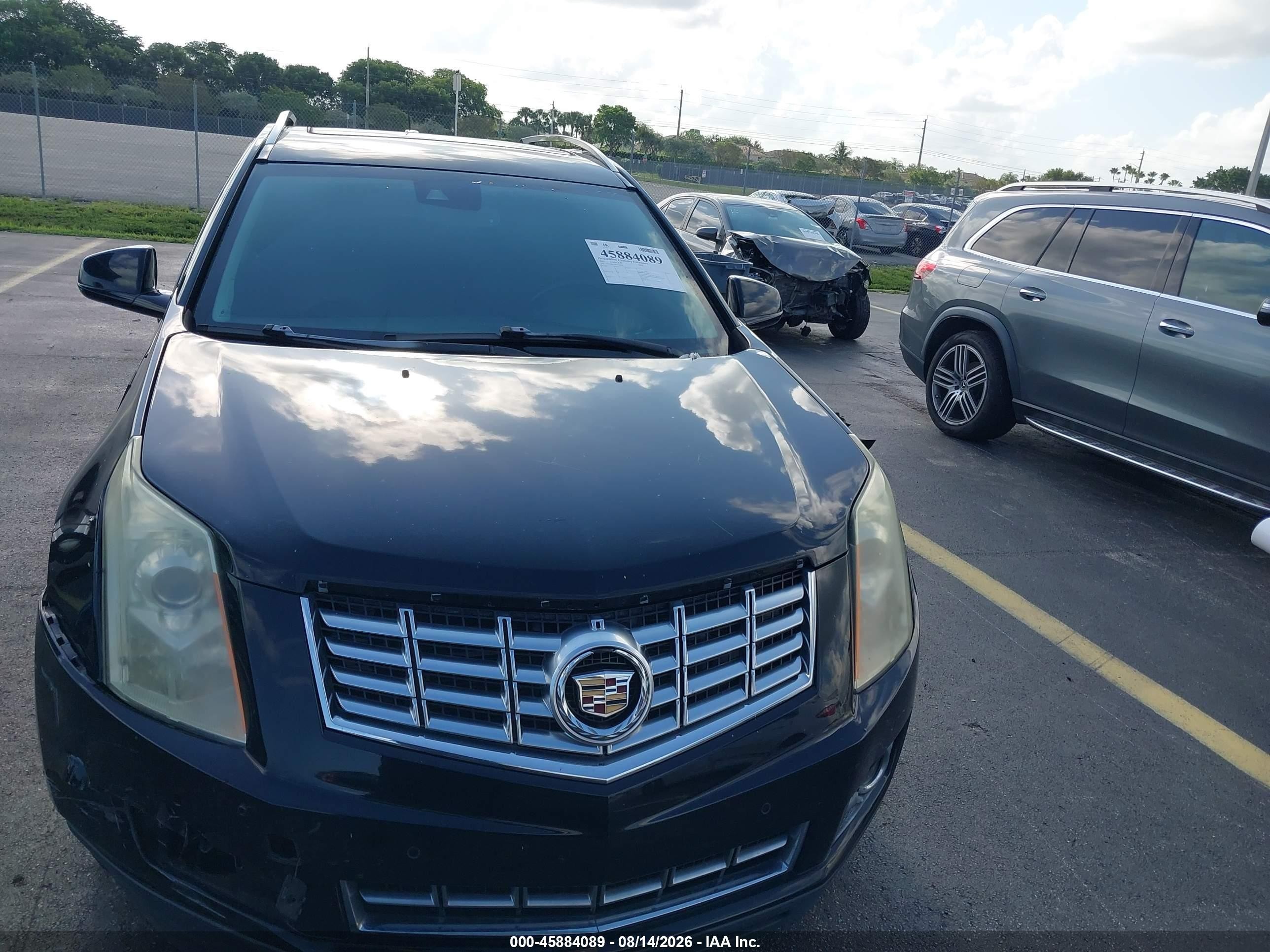 2015 Cadillac Srx Performance Collection Black vin: 3GYFNCE30FS574349
