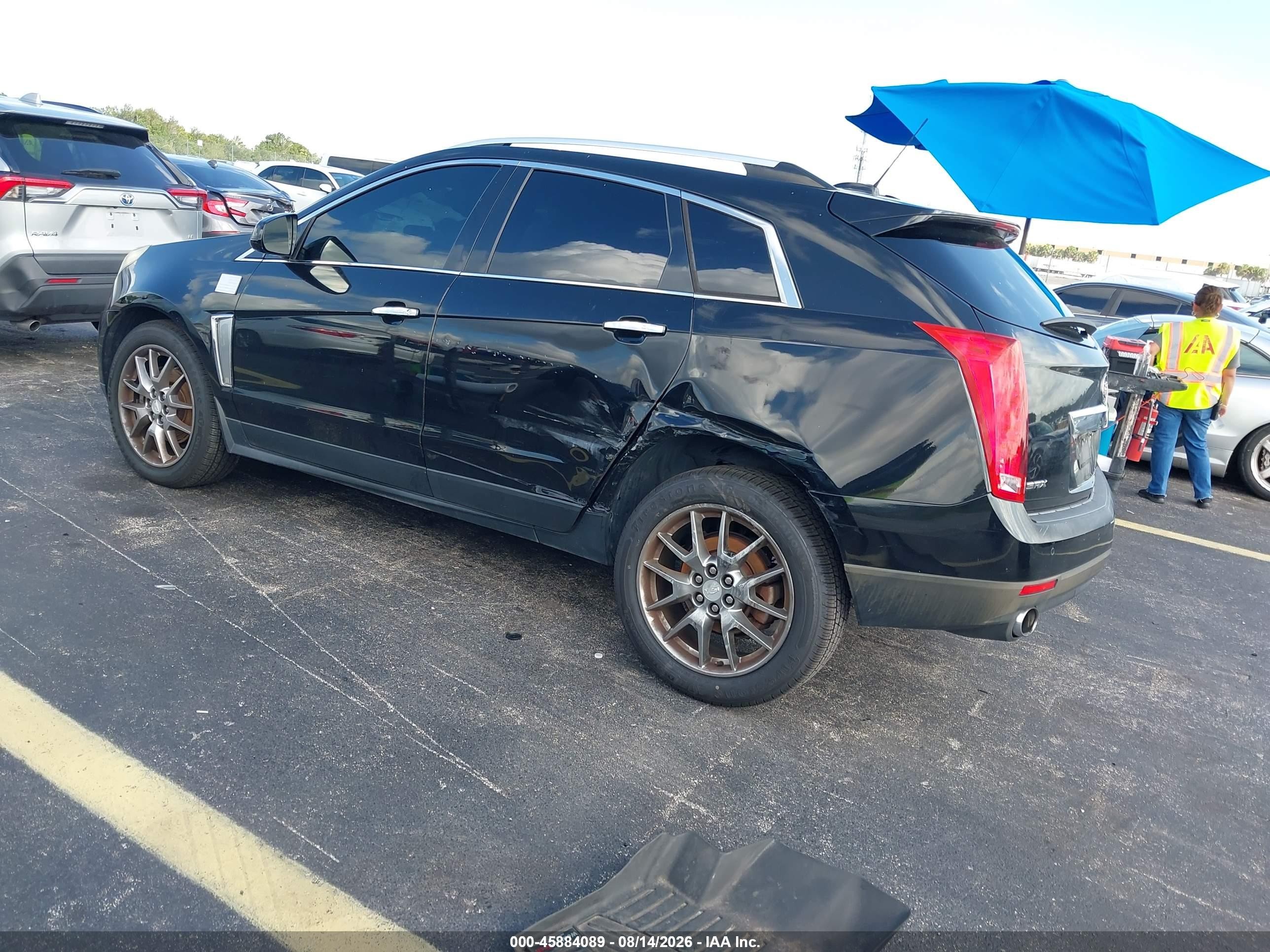 2015 Cadillac Srx Performance Collection Black vin: 3GYFNCE30FS574349