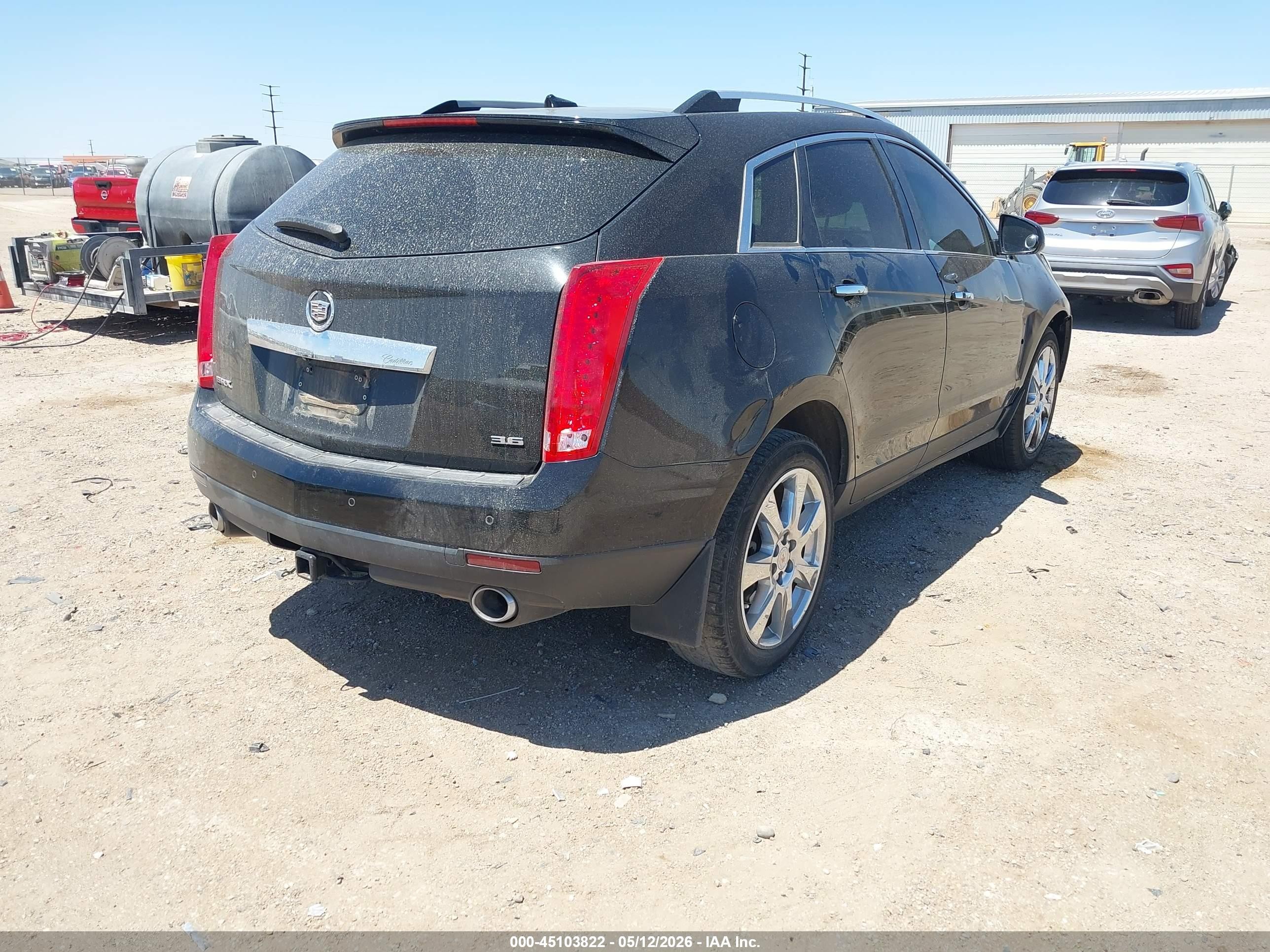 2012 Cadillac Srx Premium Collection Black vin: 3GYFNCE31CS512552