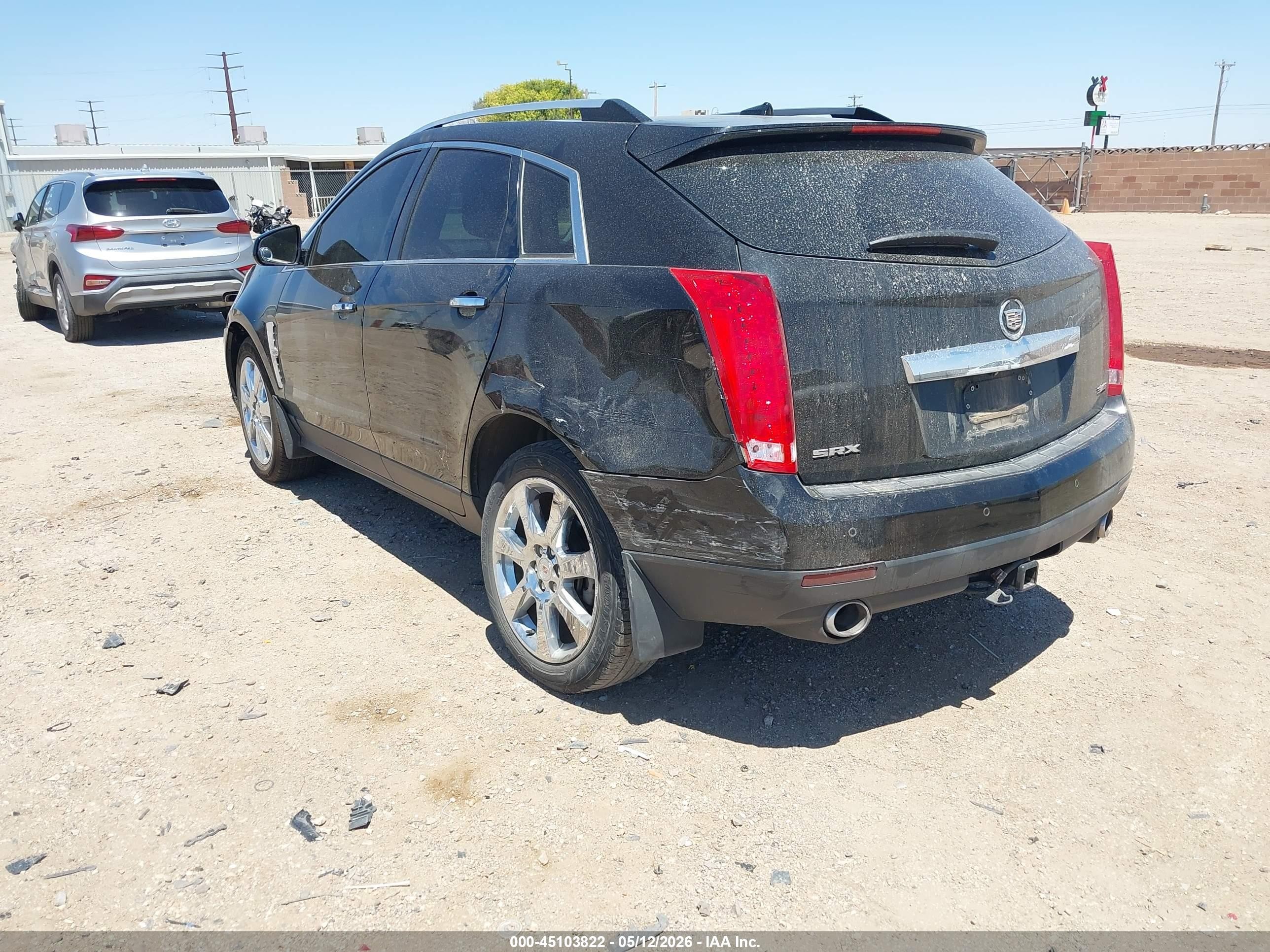 2012 Cadillac Srx Premium Collection Black vin: 3GYFNCE31CS512552