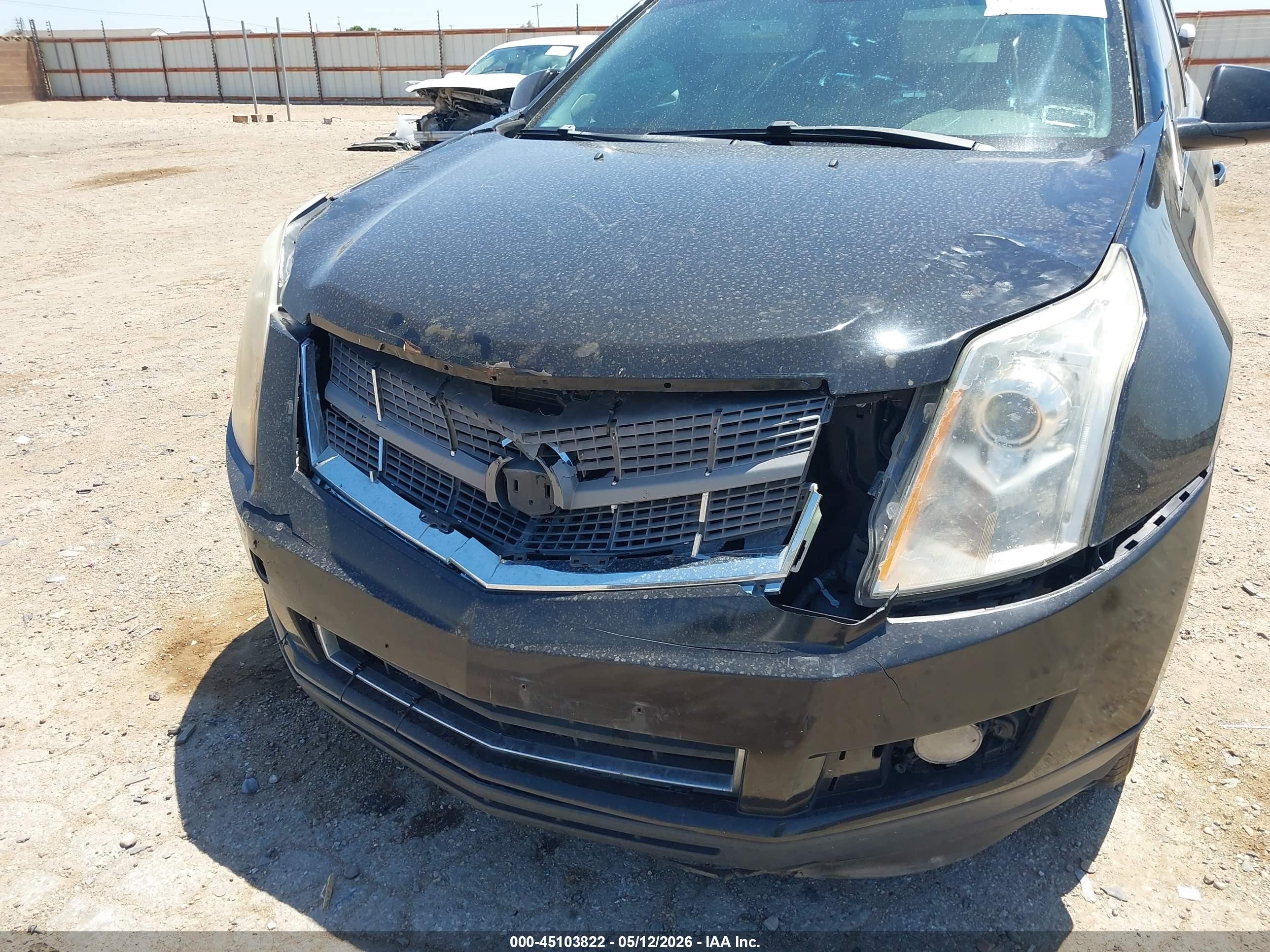 2012 Cadillac Srx Premium Collection Black vin: 3GYFNCE31CS512552