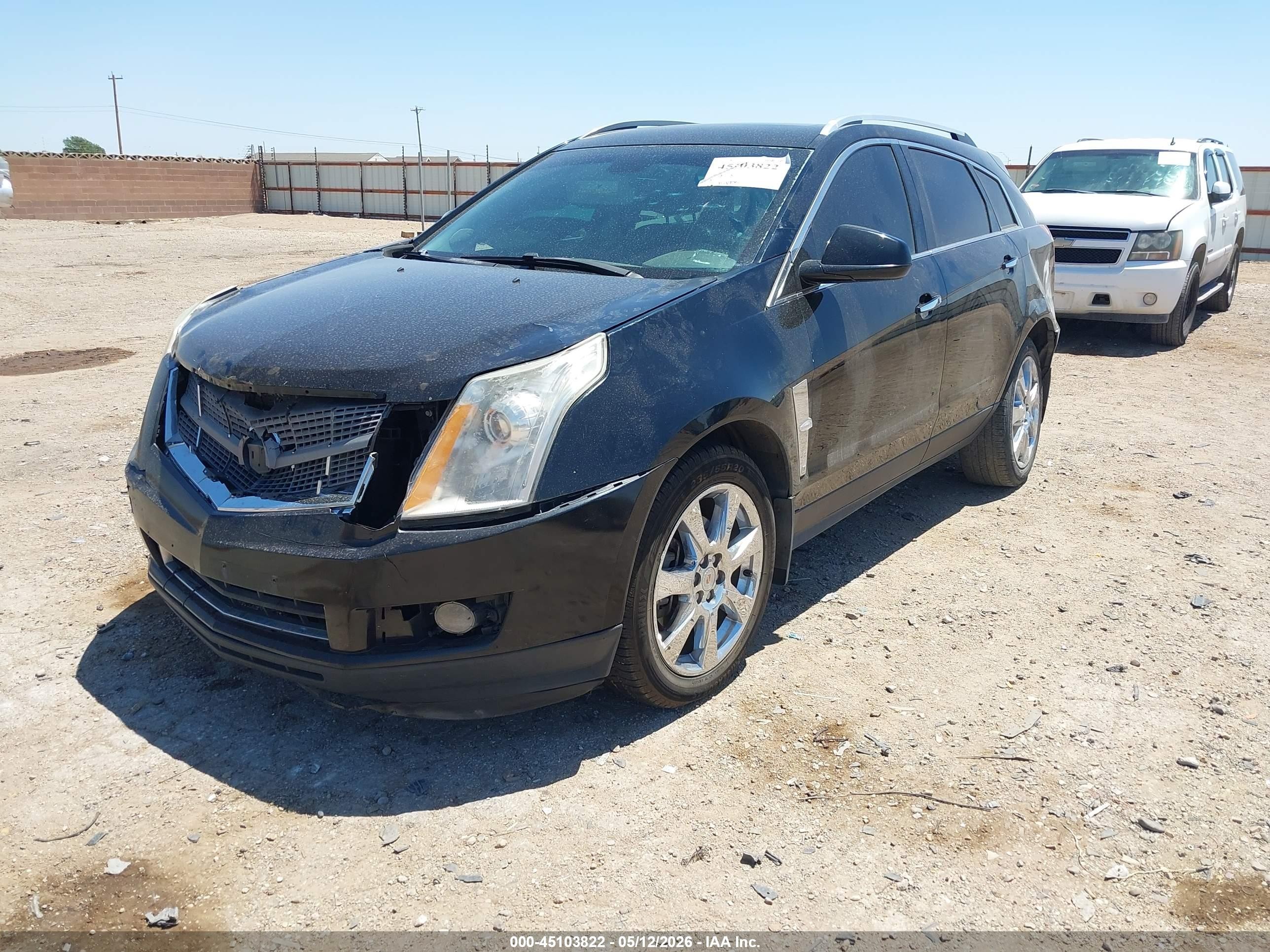 2012 Cadillac Srx Premium Collection Black vin: 3GYFNCE31CS512552