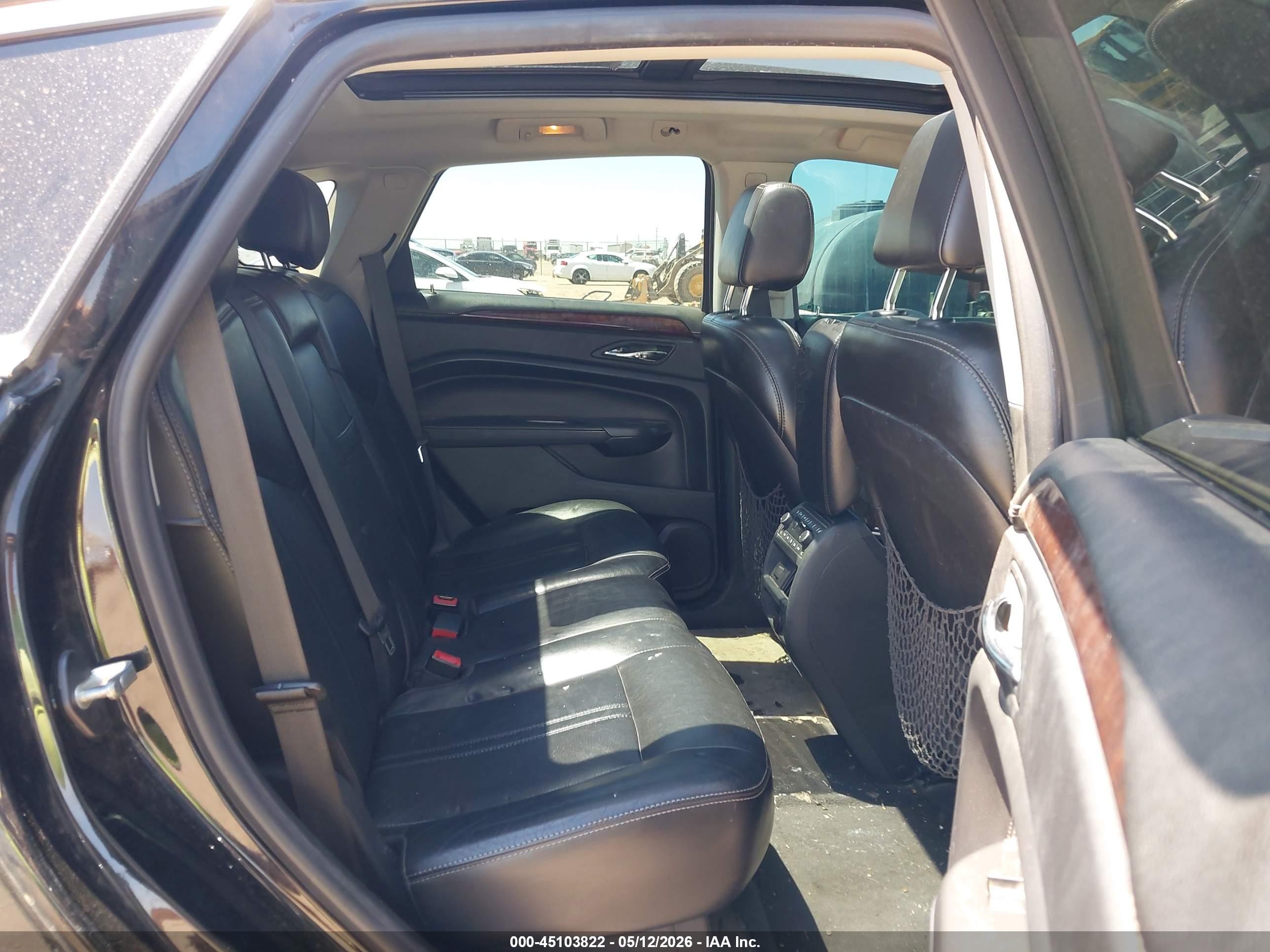 2012 Cadillac Srx Premium Collection Black vin: 3GYFNCE31CS512552