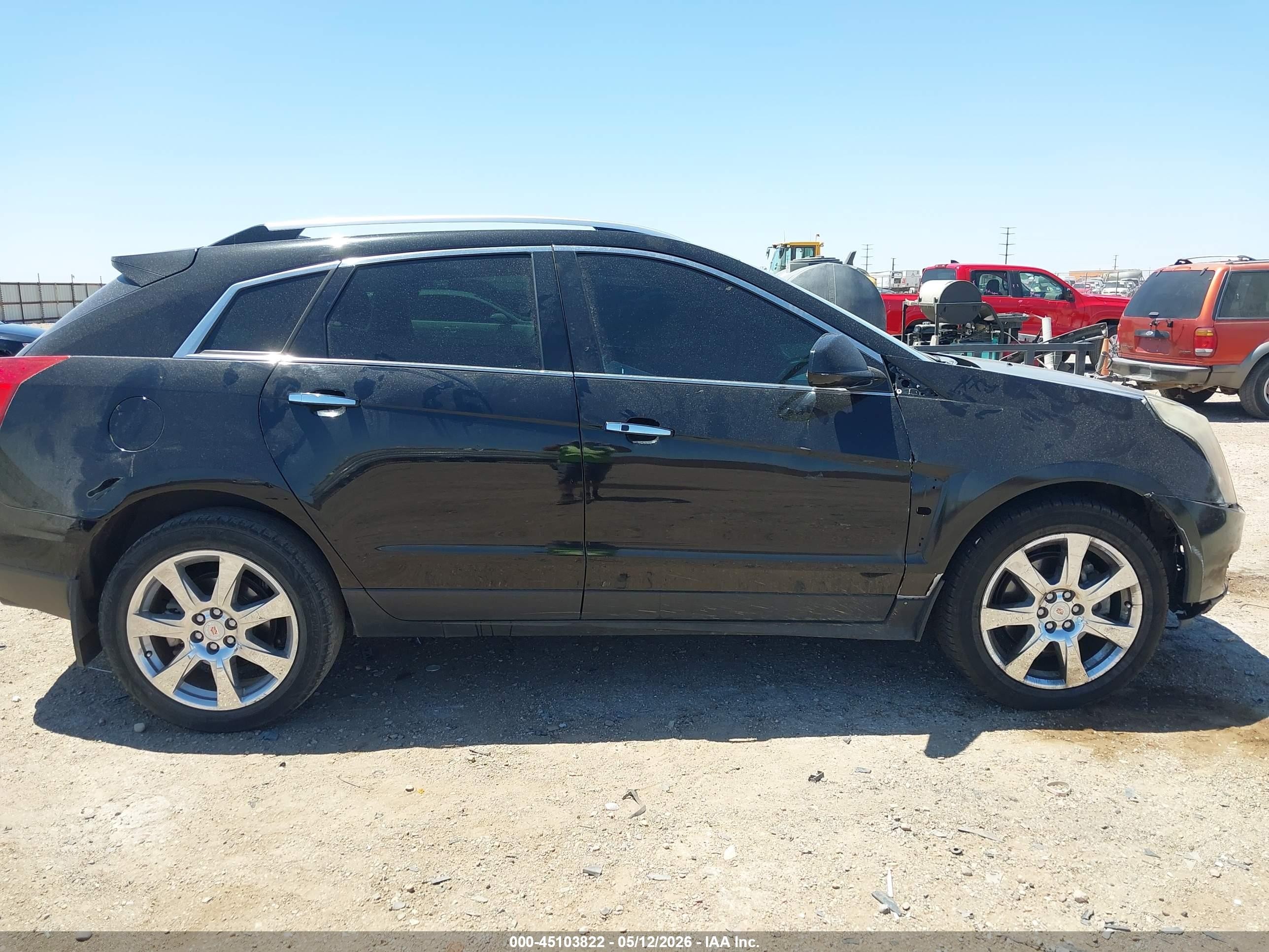 2012 Cadillac Srx Premium Collection Black vin: 3GYFNCE31CS512552