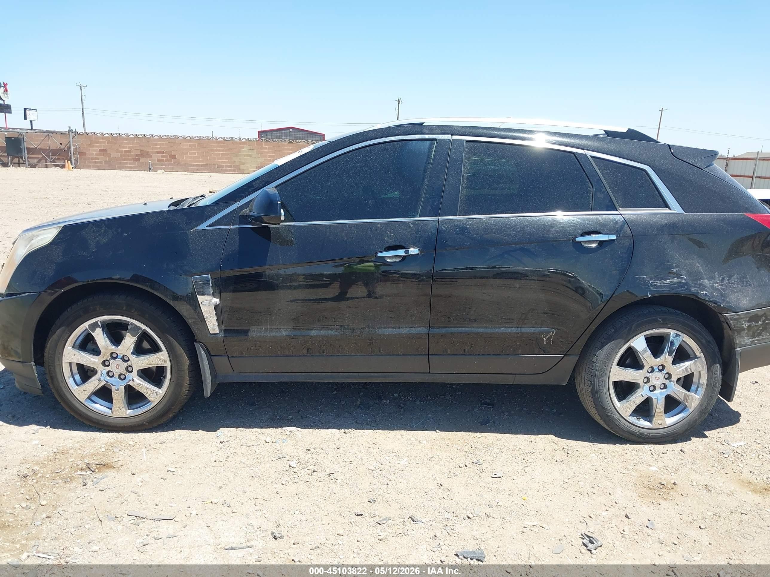 2012 Cadillac Srx Premium Collection Black vin: 3GYFNCE31CS512552