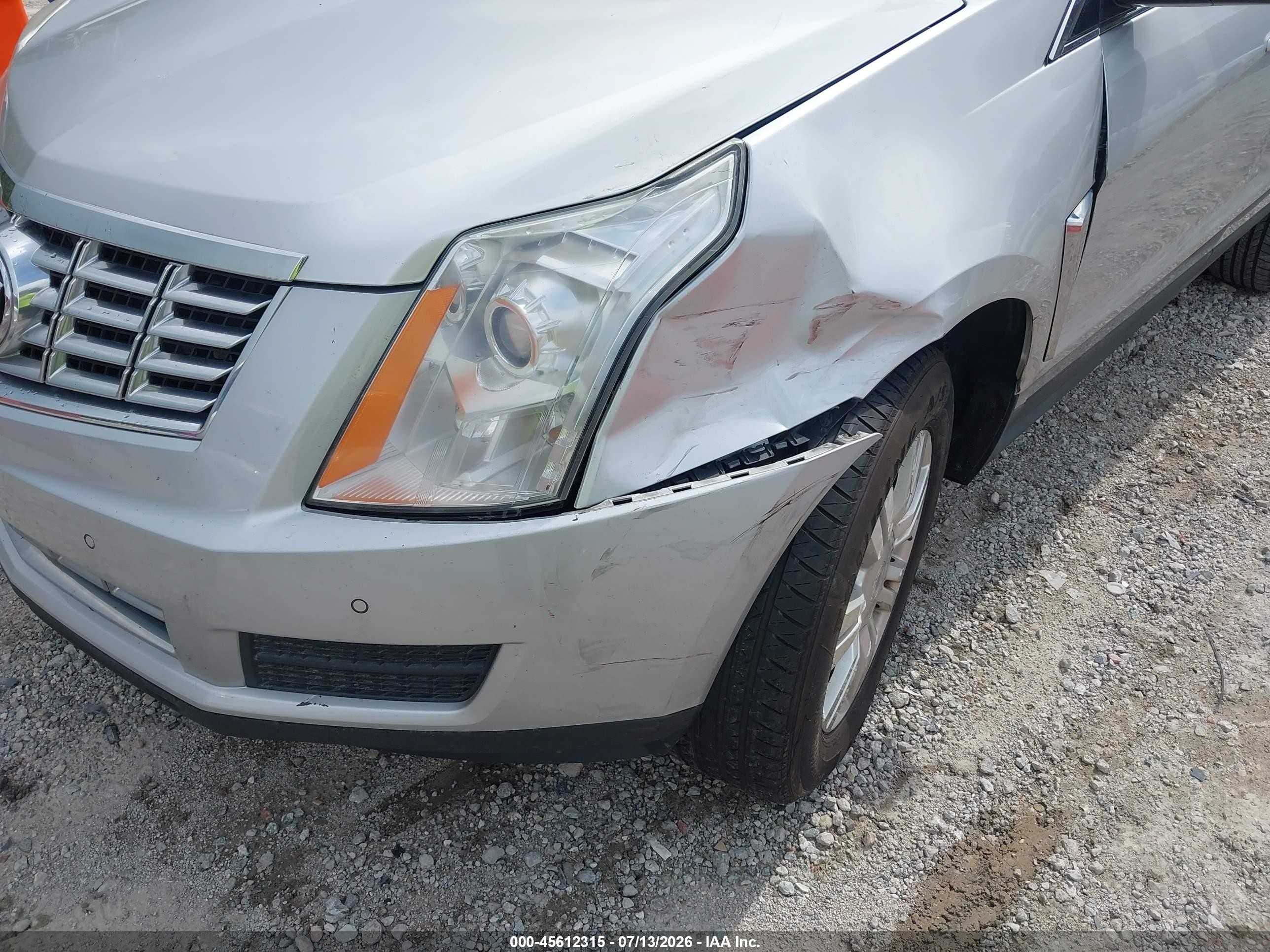 2013 Cadillac Srx Luxury Collection Silver vin: 3GYFNCE31DS516506