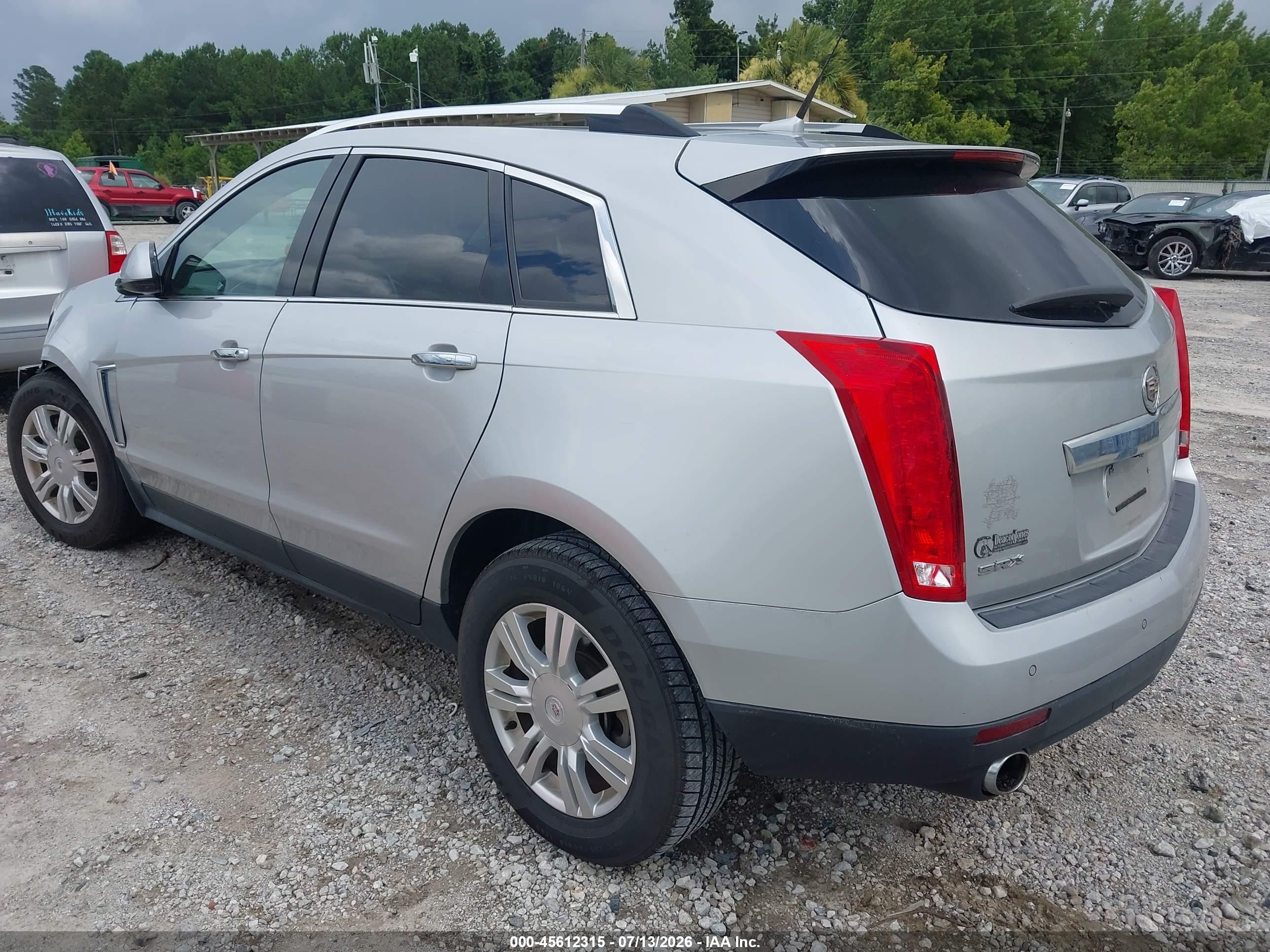 2013 Cadillac Srx Luxury Collection Silver vin: 3GYFNCE31DS516506