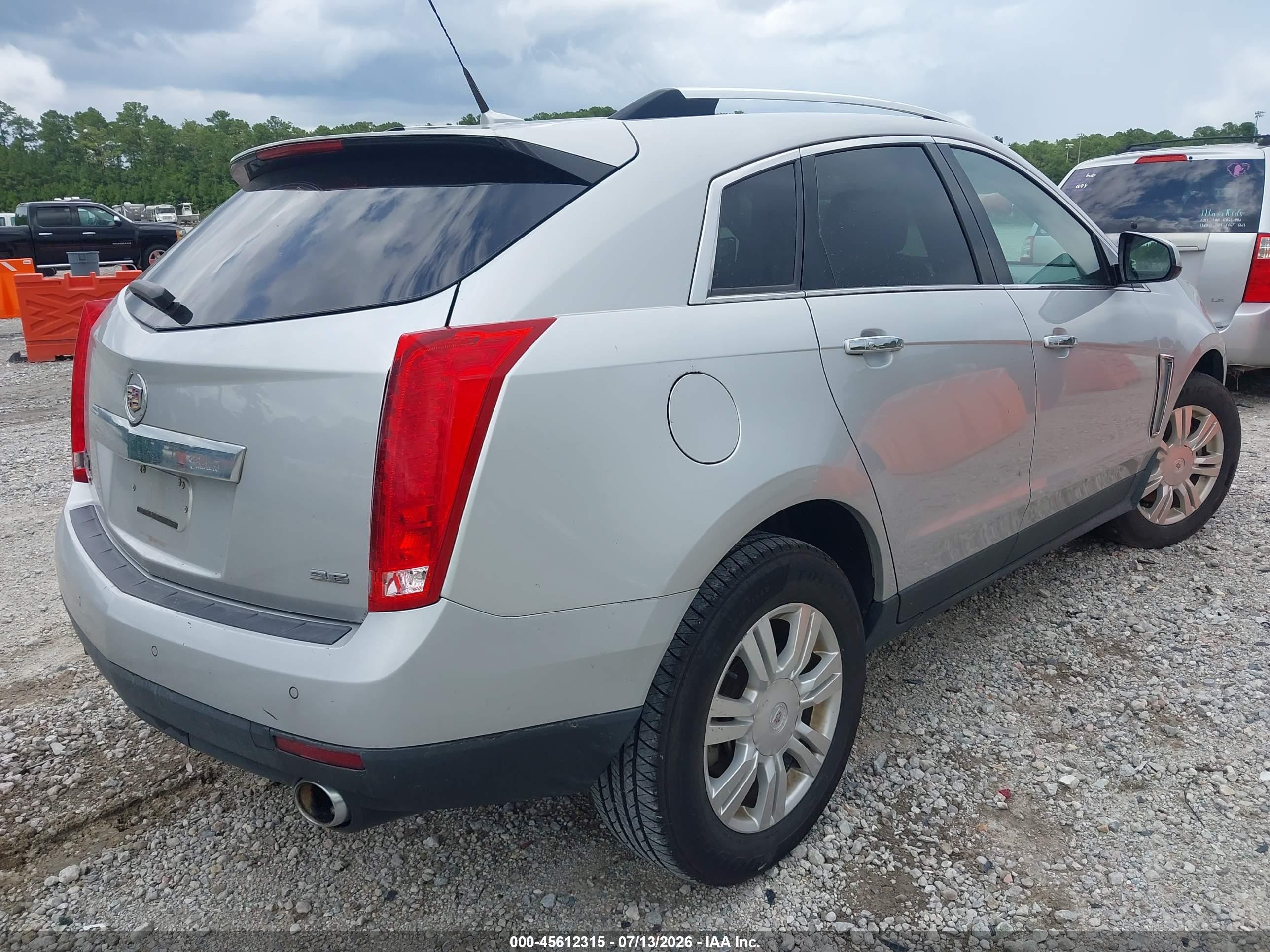 2013 Cadillac Srx Luxury Collection Silver vin: 3GYFNCE31DS516506
