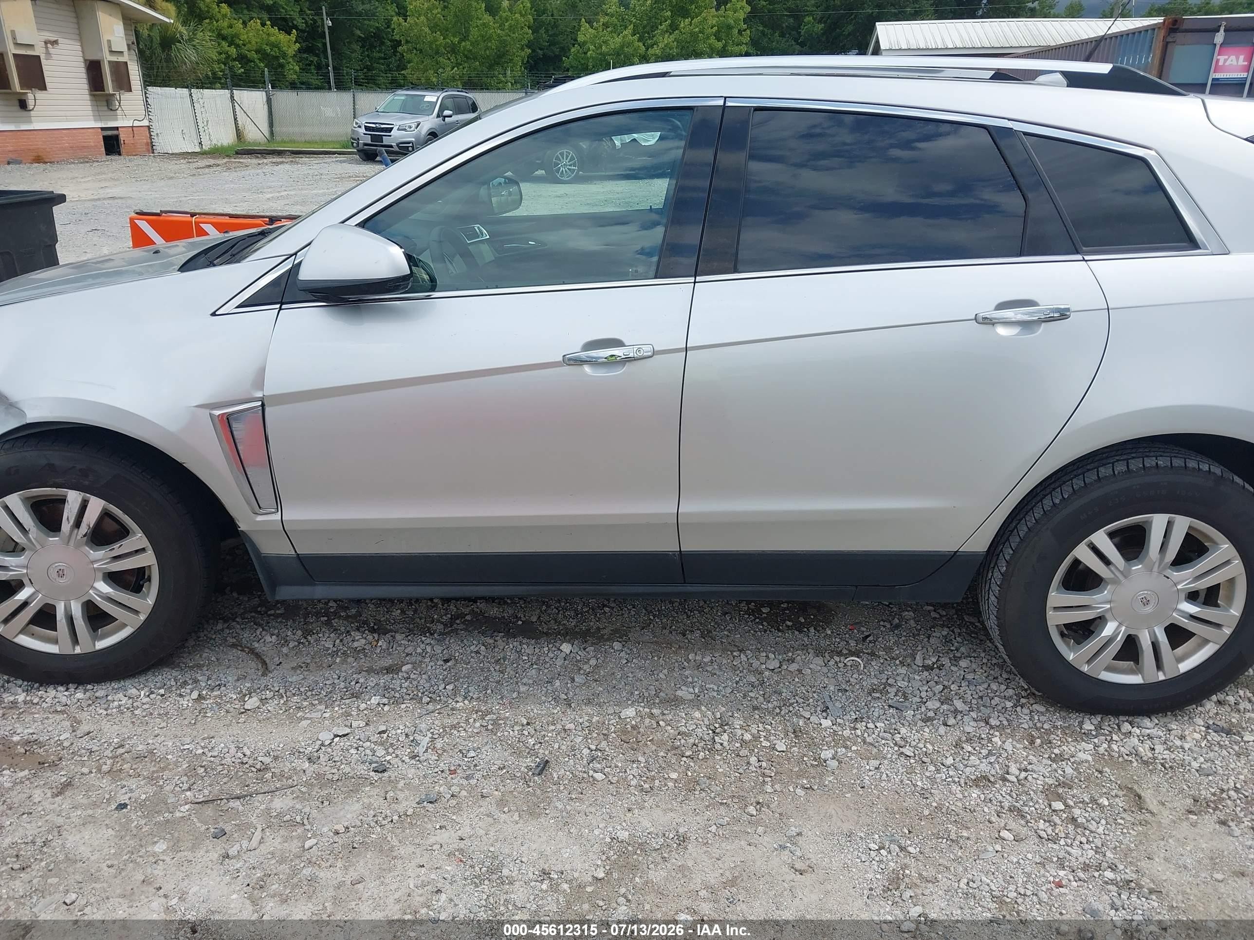 2013 Cadillac Srx Luxury Collection Silver vin: 3GYFNCE31DS516506