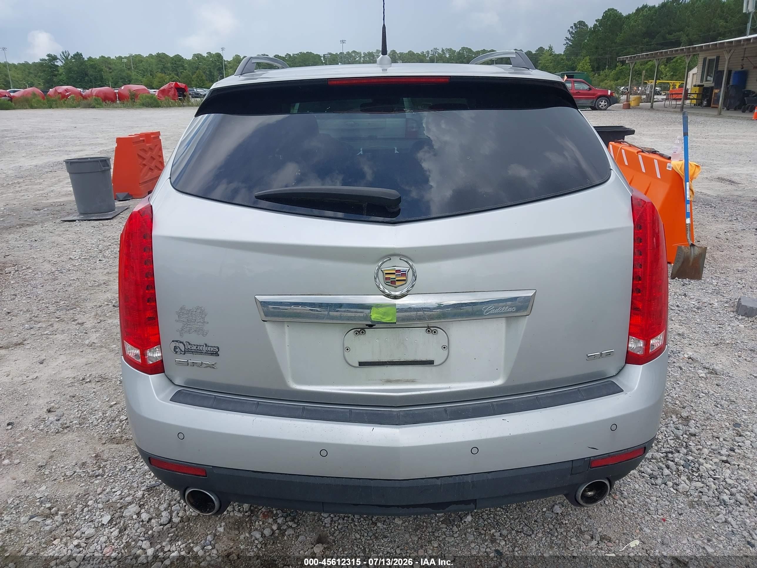 2013 Cadillac Srx Luxury Collection Silver vin: 3GYFNCE31DS516506