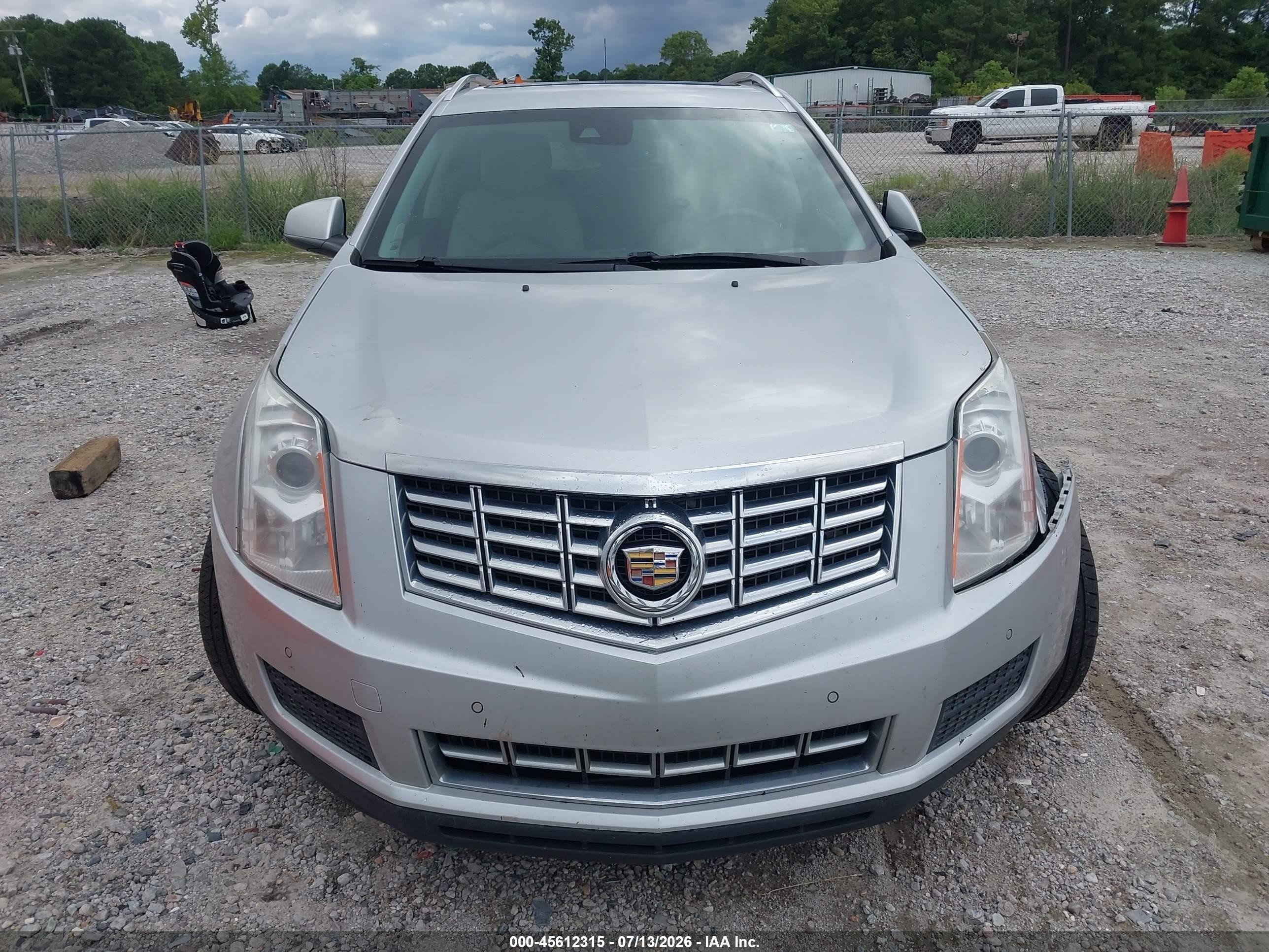 2013 Cadillac Srx Luxury Collection Silver vin: 3GYFNCE31DS516506