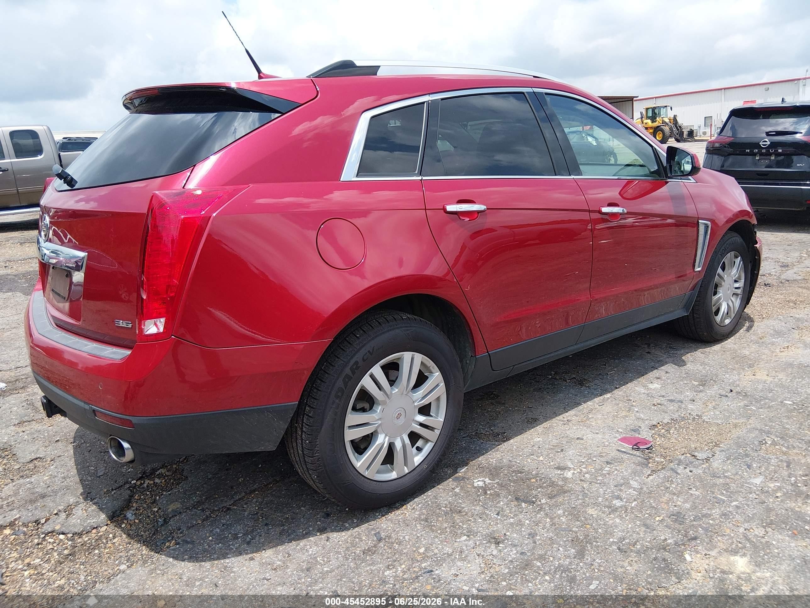 2013 Cadillac Srx Luxury Collection Maroon vin: 3GYFNCE31DS517378
