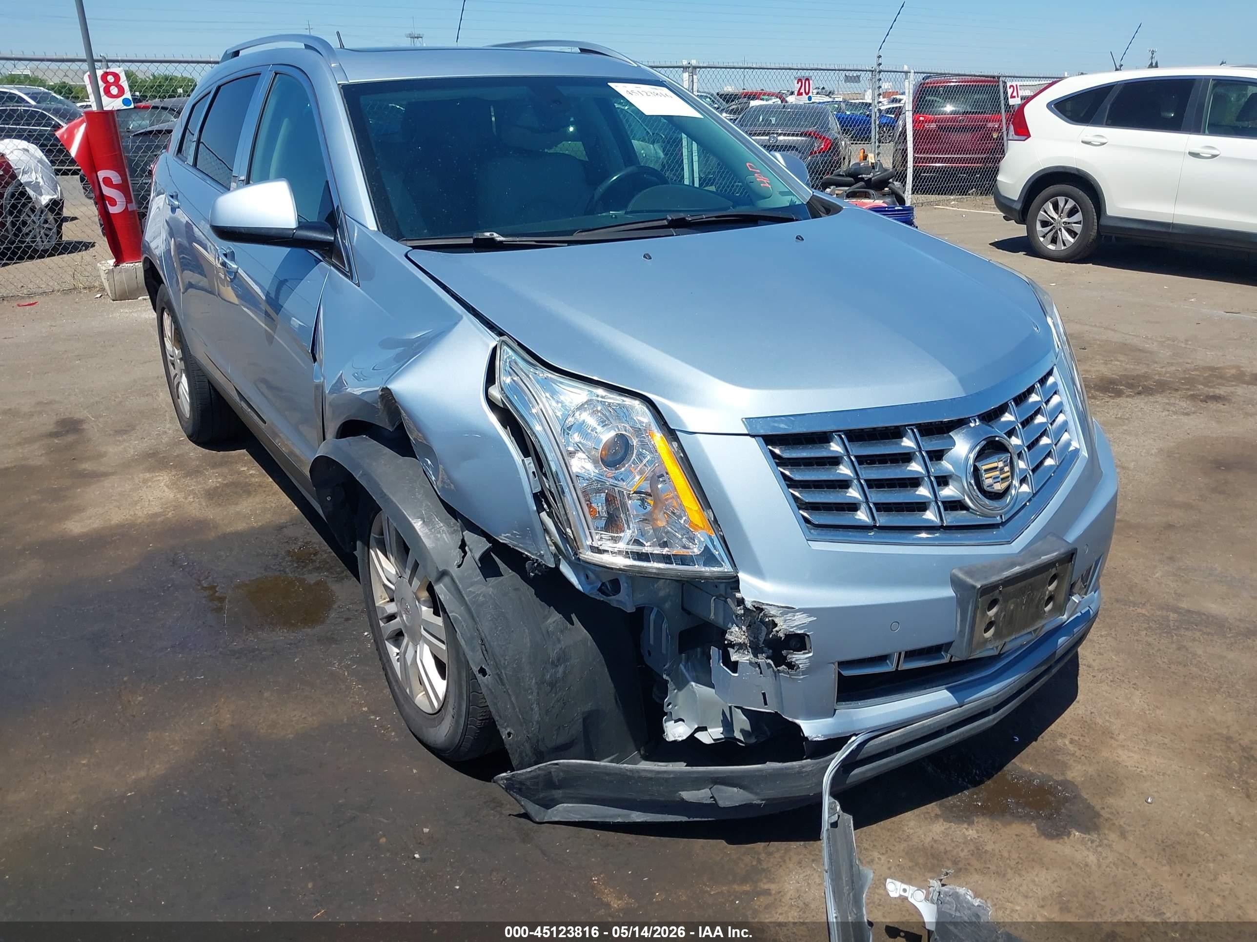 2013 Cadillac Srx Luxury Collection Blue vin: 3GYFNCE31DS543625
