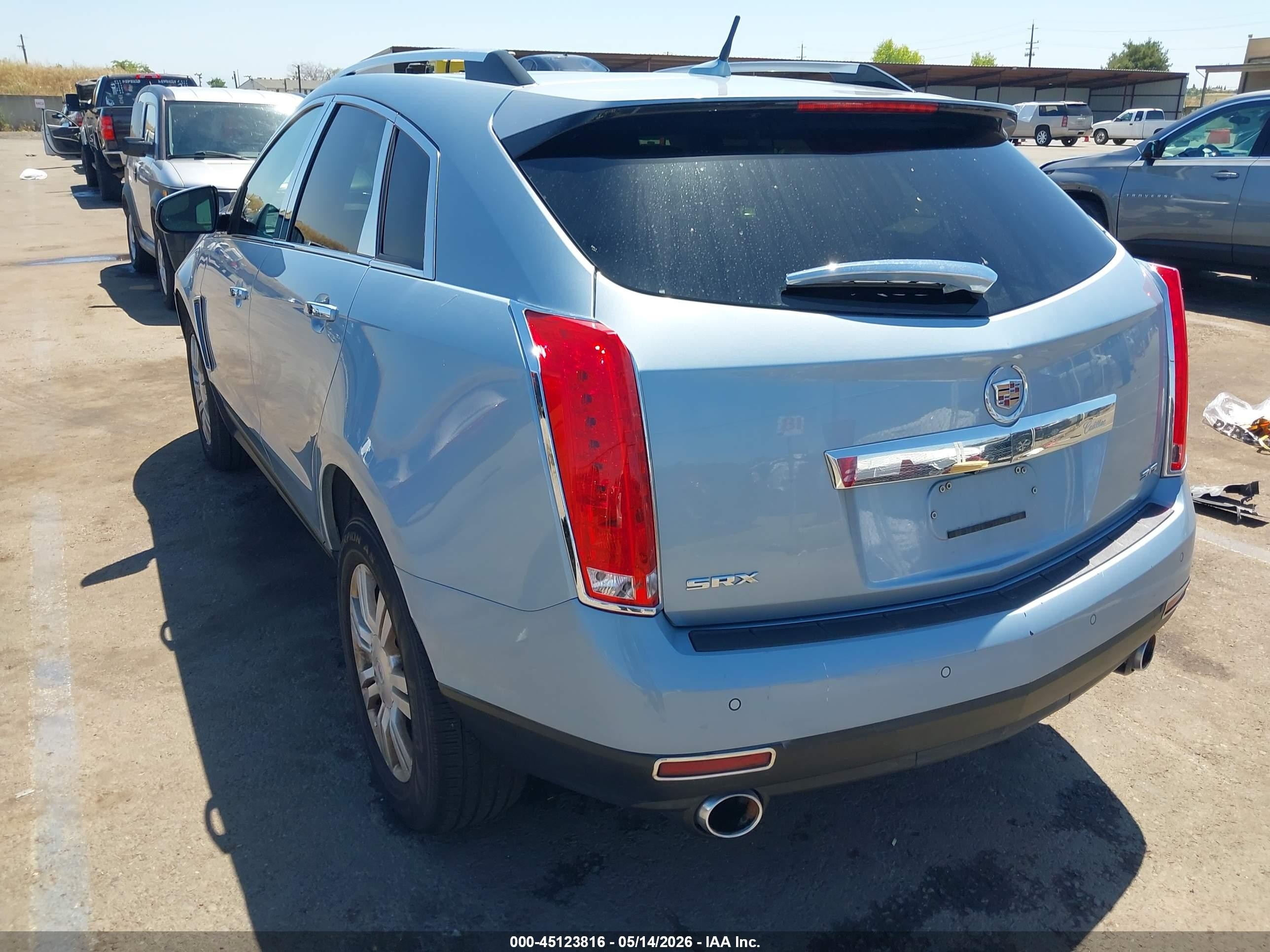 2013 Cadillac Srx Luxury Collection Blue vin: 3GYFNCE31DS543625
