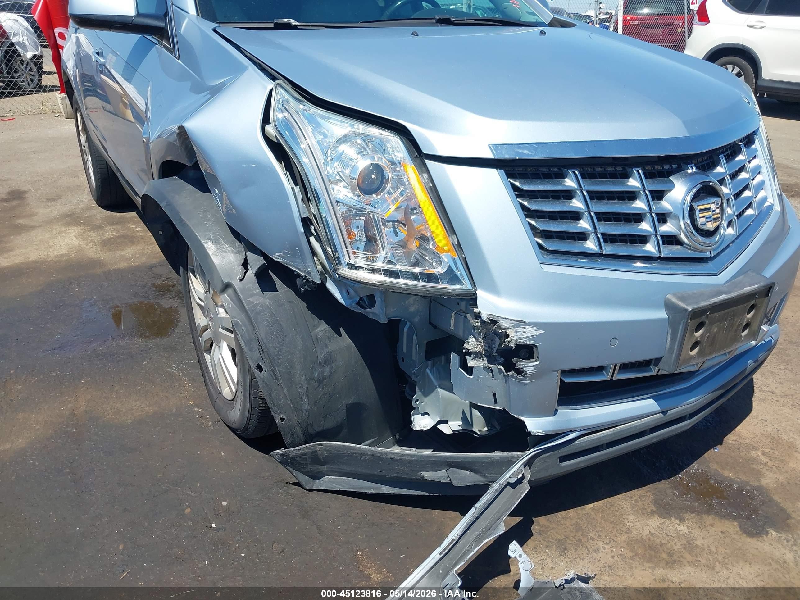2013 Cadillac Srx Luxury Collection Blue vin: 3GYFNCE31DS543625