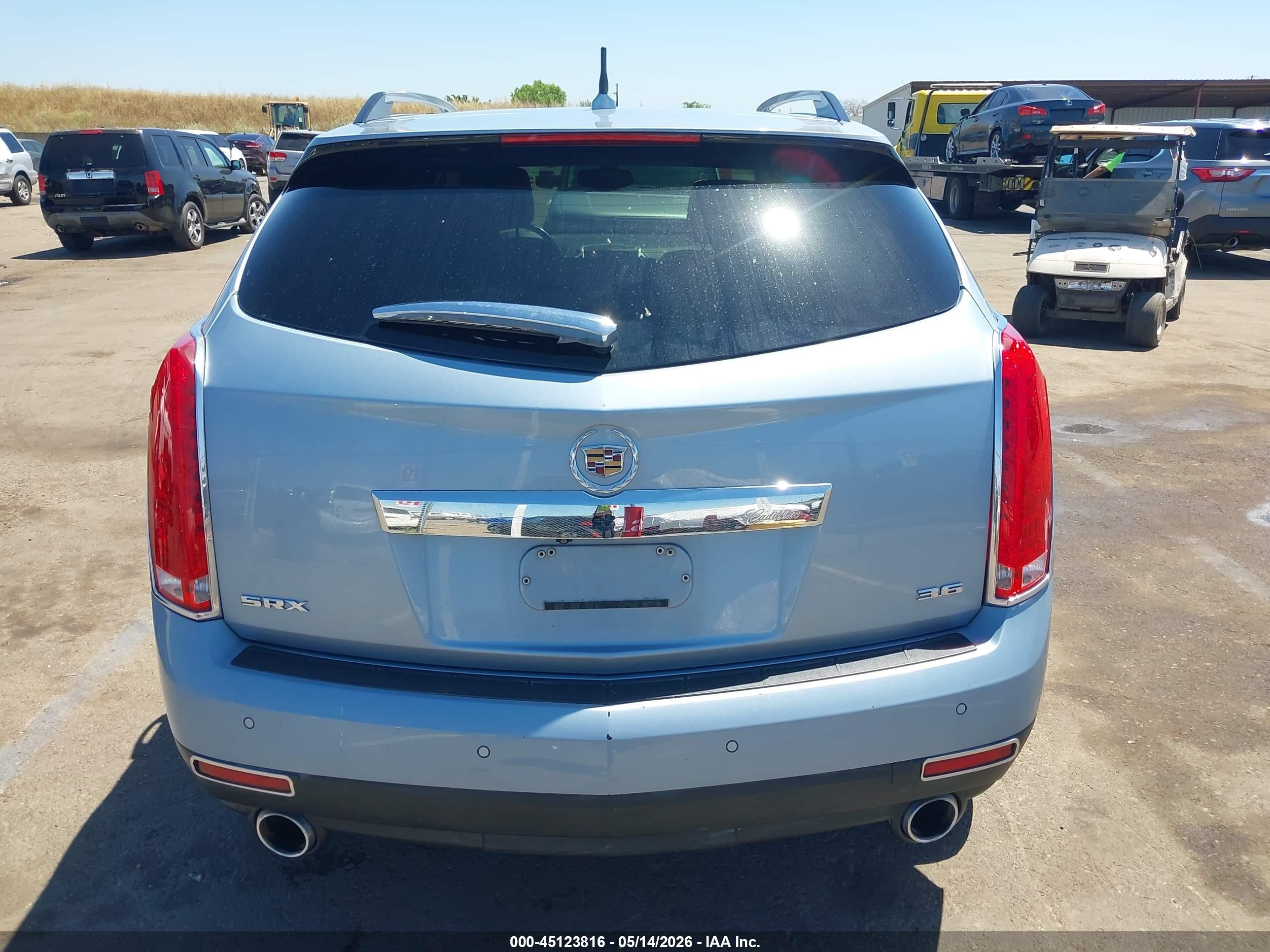 2013 Cadillac Srx Luxury Collection Blue vin: 3GYFNCE31DS543625