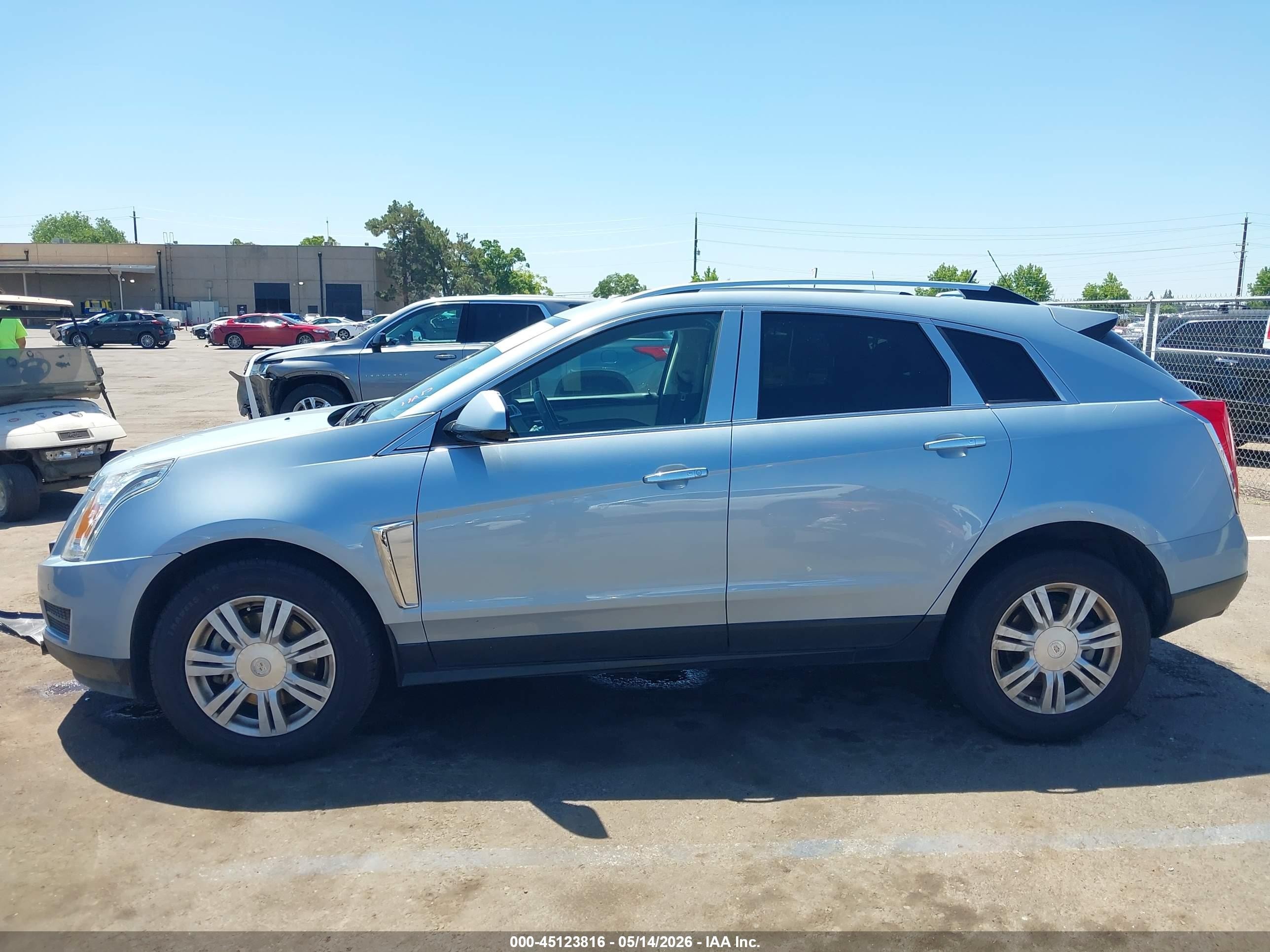 2013 Cadillac Srx Luxury Collection Blue vin: 3GYFNCE31DS543625