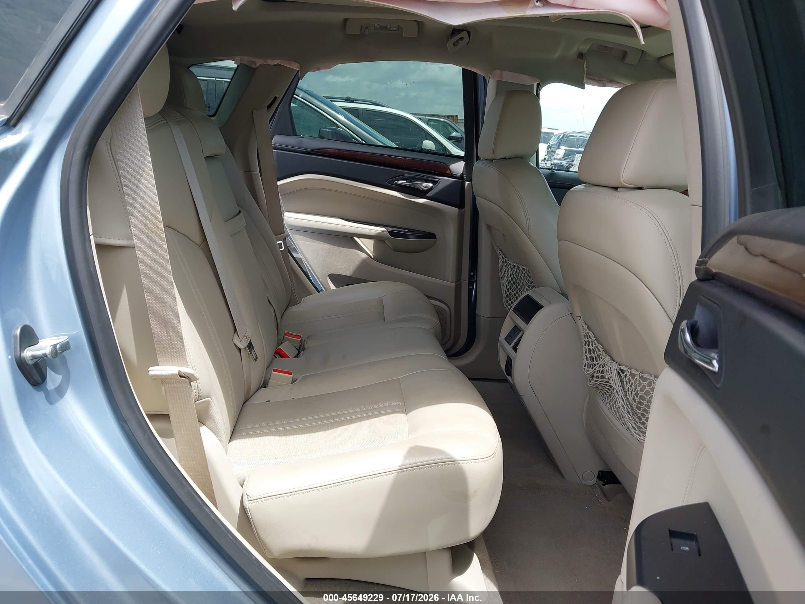 2013 Cadillac Srx Luxury Collection Light Blue vin: 3GYFNCE31DS625533