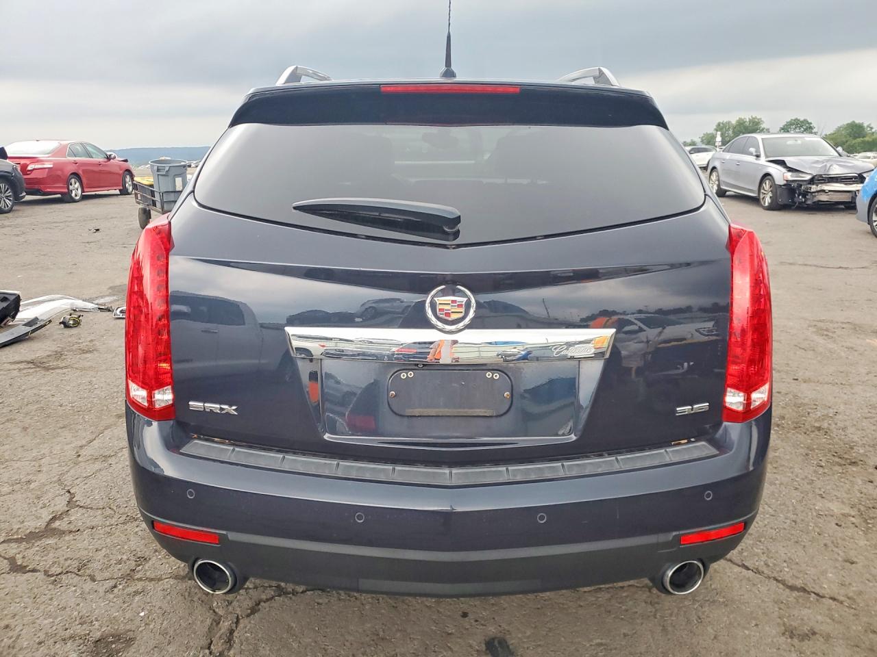 2014 Cadillac Srx Performance Collection Синий vin: 3GYFNCE31ES520380