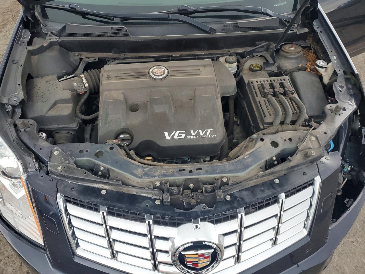 2014 Cadillac Srx Performance Collection Синий vin: 3GYFNCE31ES520380