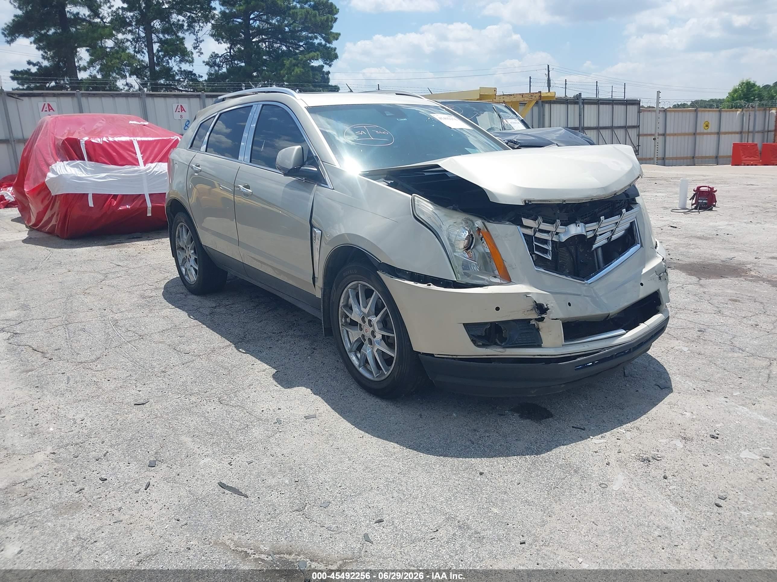 2015 Cadillac Srx Performance Collection Beige vin: 3GYFNCE31FS570987