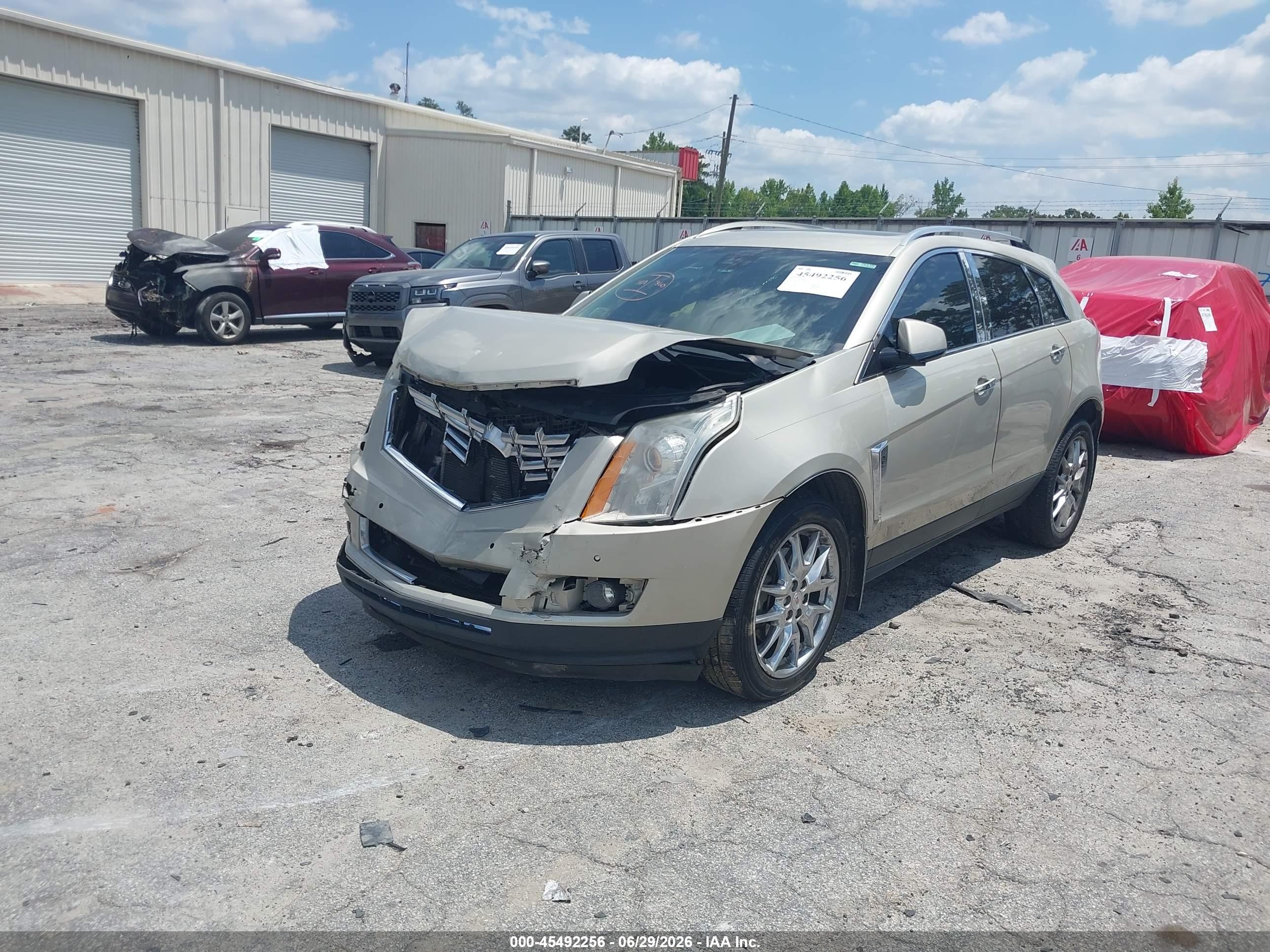 2015 Cadillac Srx Performance Collection Beige vin: 3GYFNCE31FS570987