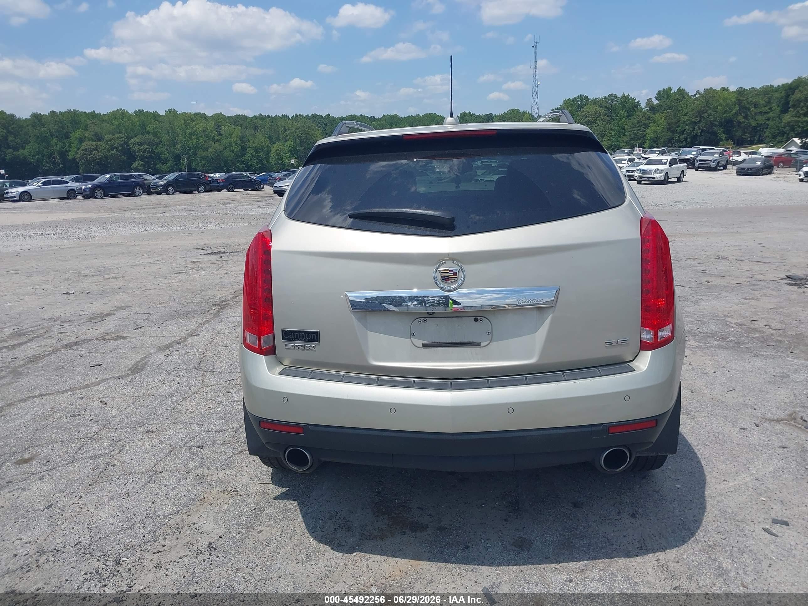 2015 Cadillac Srx Performance Collection Beige vin: 3GYFNCE31FS570987