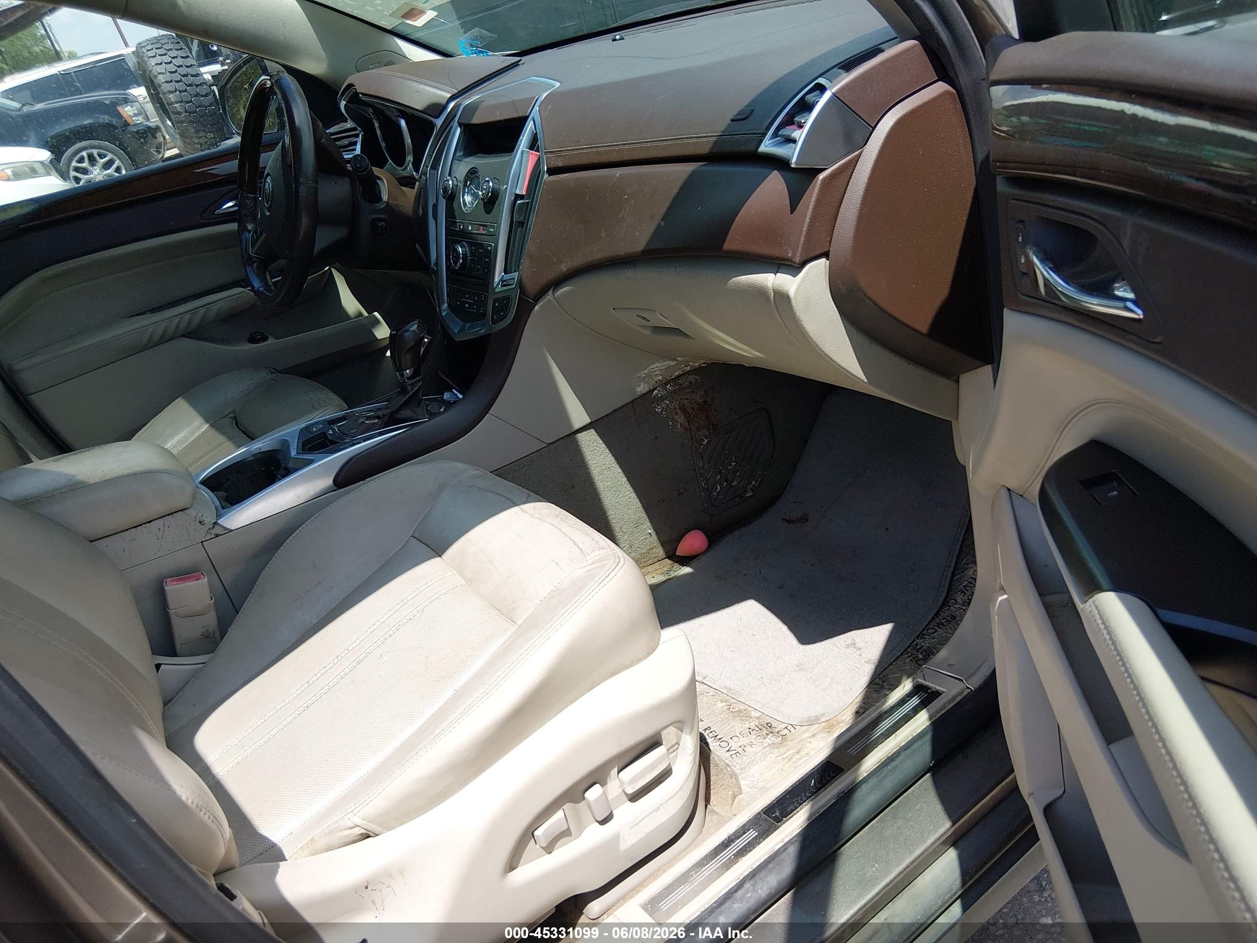 2012 Cadillac Srx Premium Collection Beige vin: 3GYFNCE32CS596753